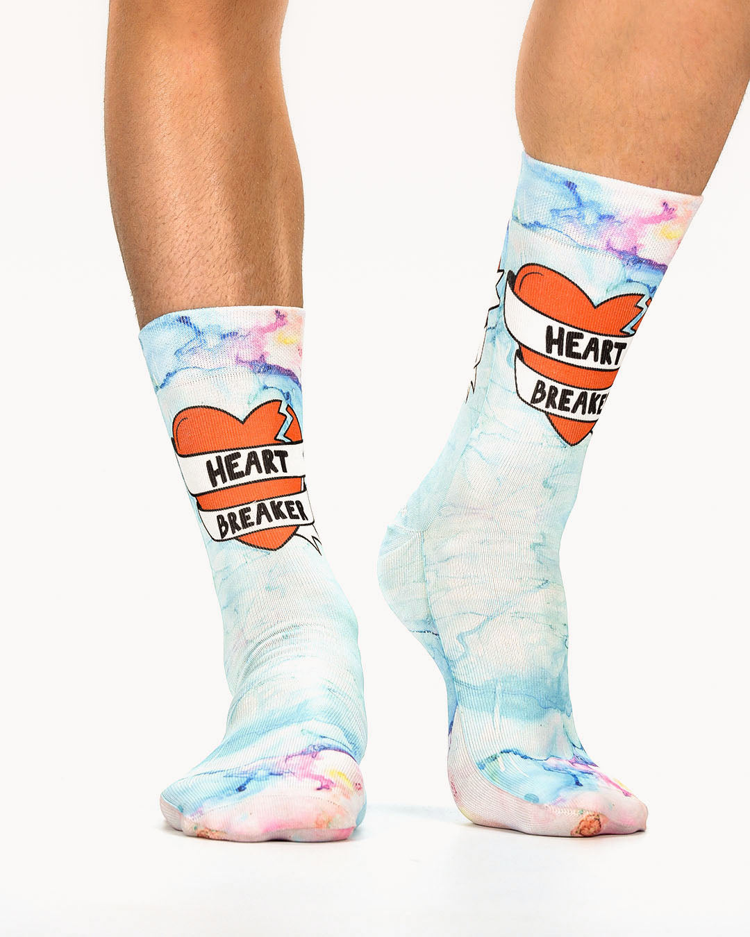 Heart Breaker Man Sock