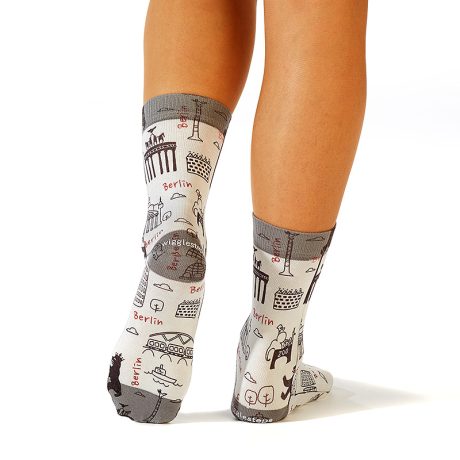 BERLIN BLACK Lady Socks