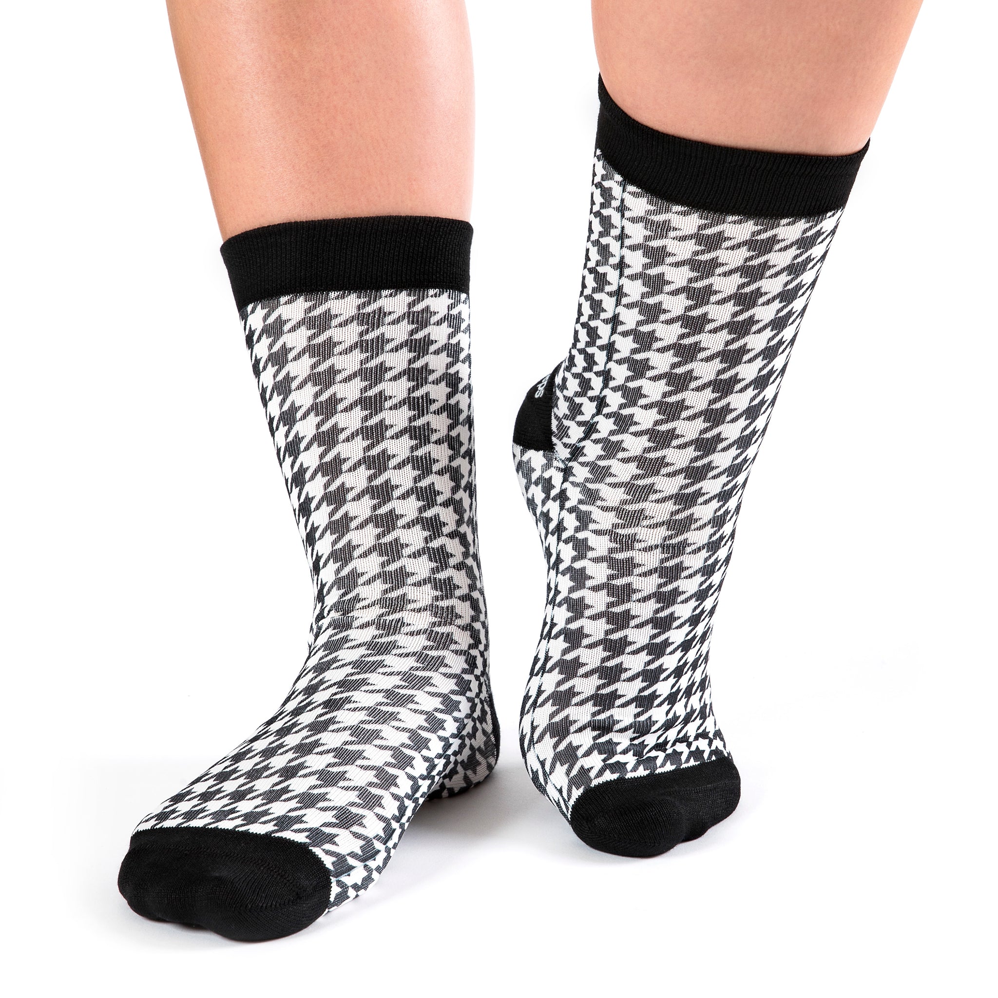 HOUNDSTOOTH CHECK Lady Socks