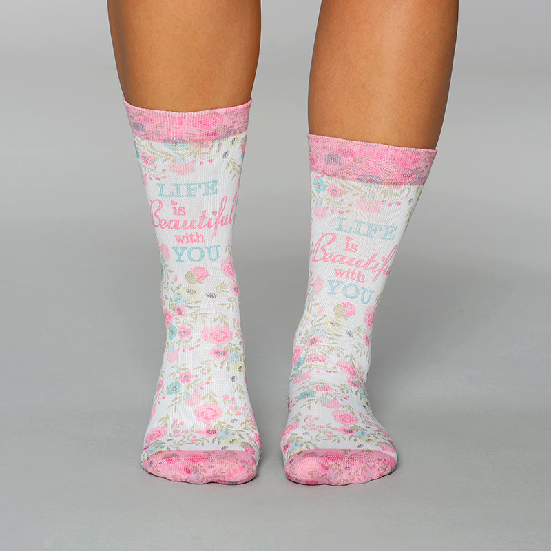 FLOWER LOVE Lady Socks