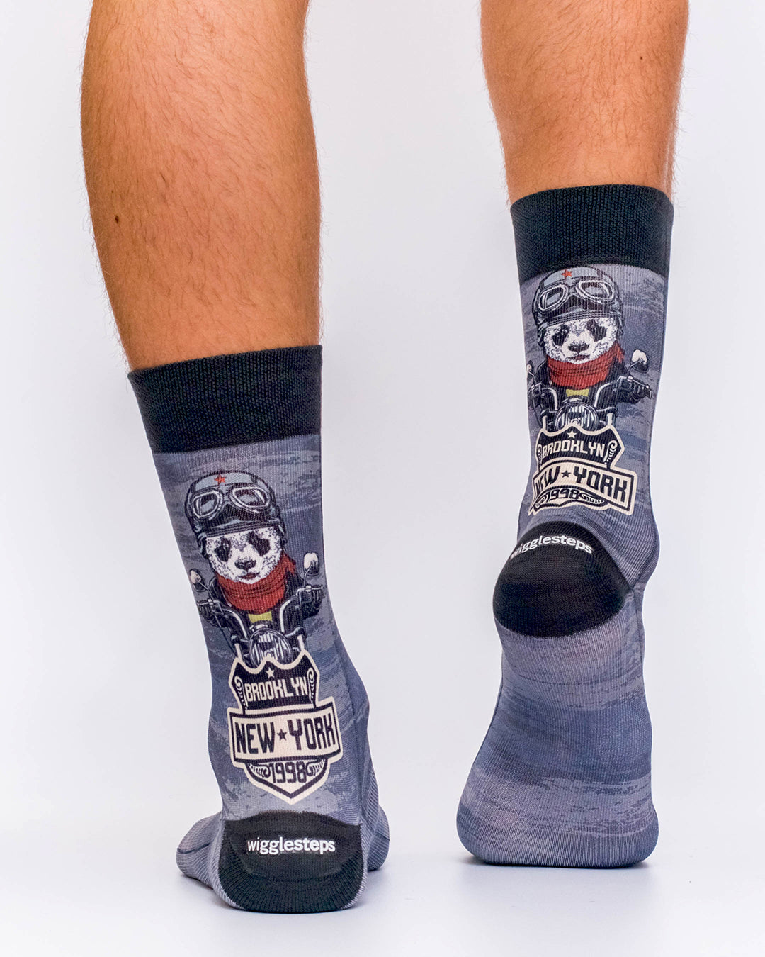 PANDA MOTOR RIDER Men Socks