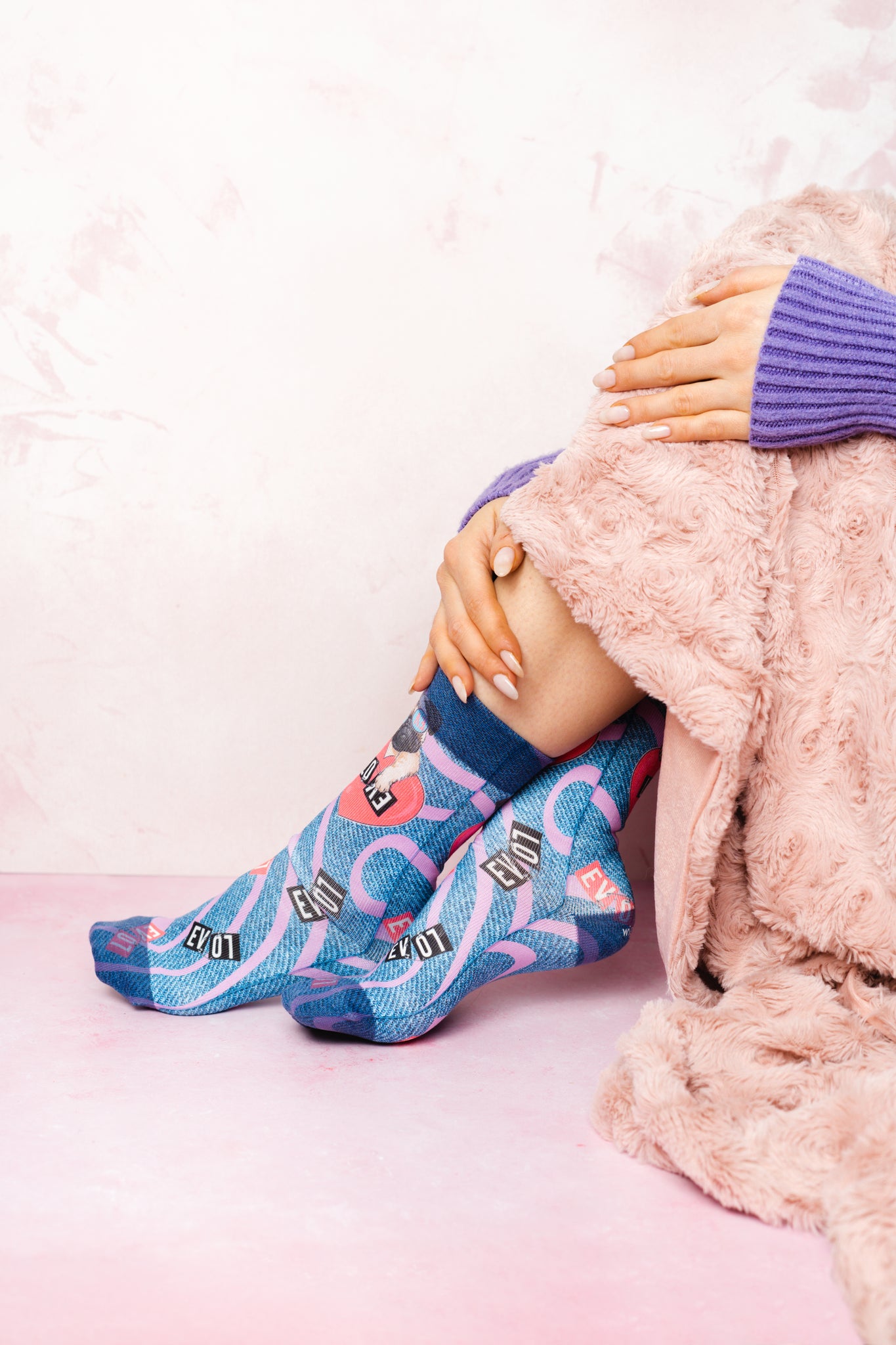 TEDDY LOVE Lady Socks