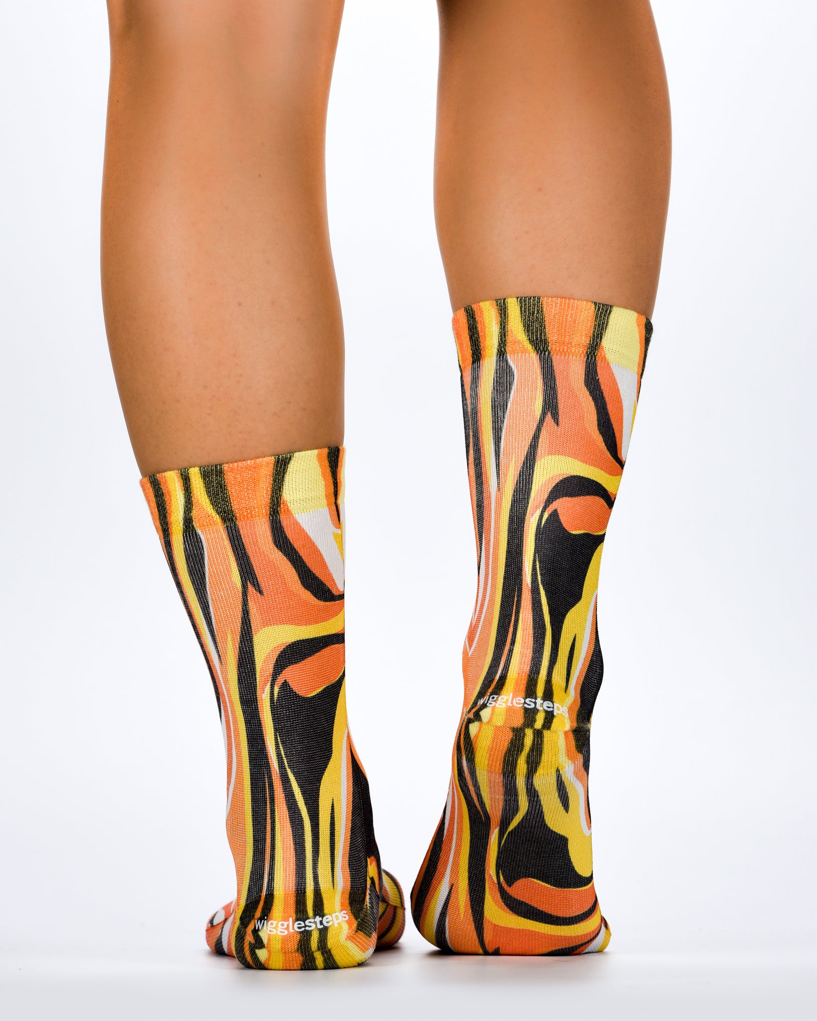 ORANGE ZEBRA Lady Socks