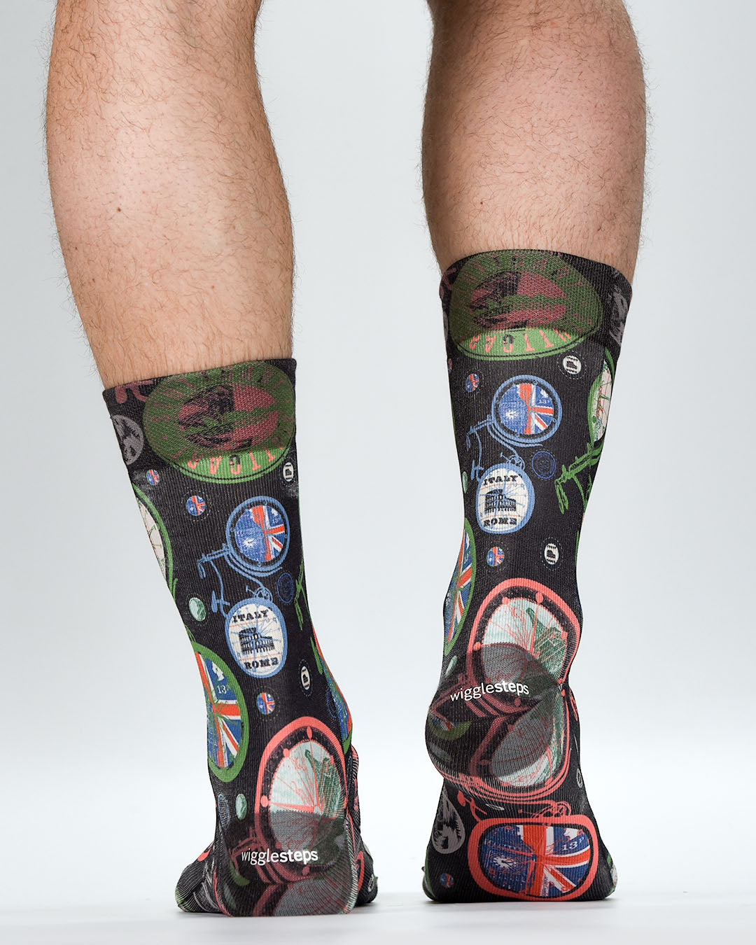 Bike Land Man Sock