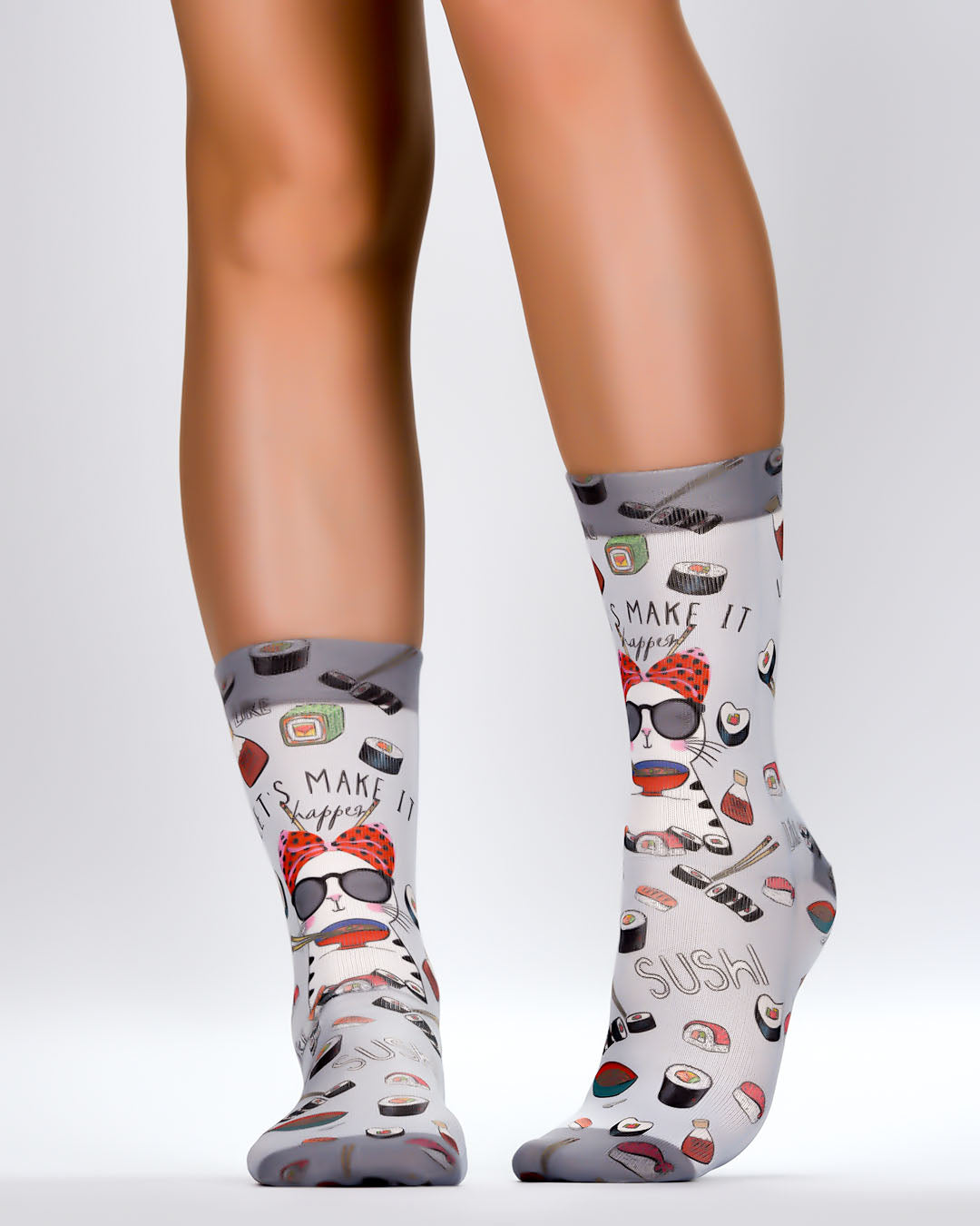 Sushi Cat Lady Sock