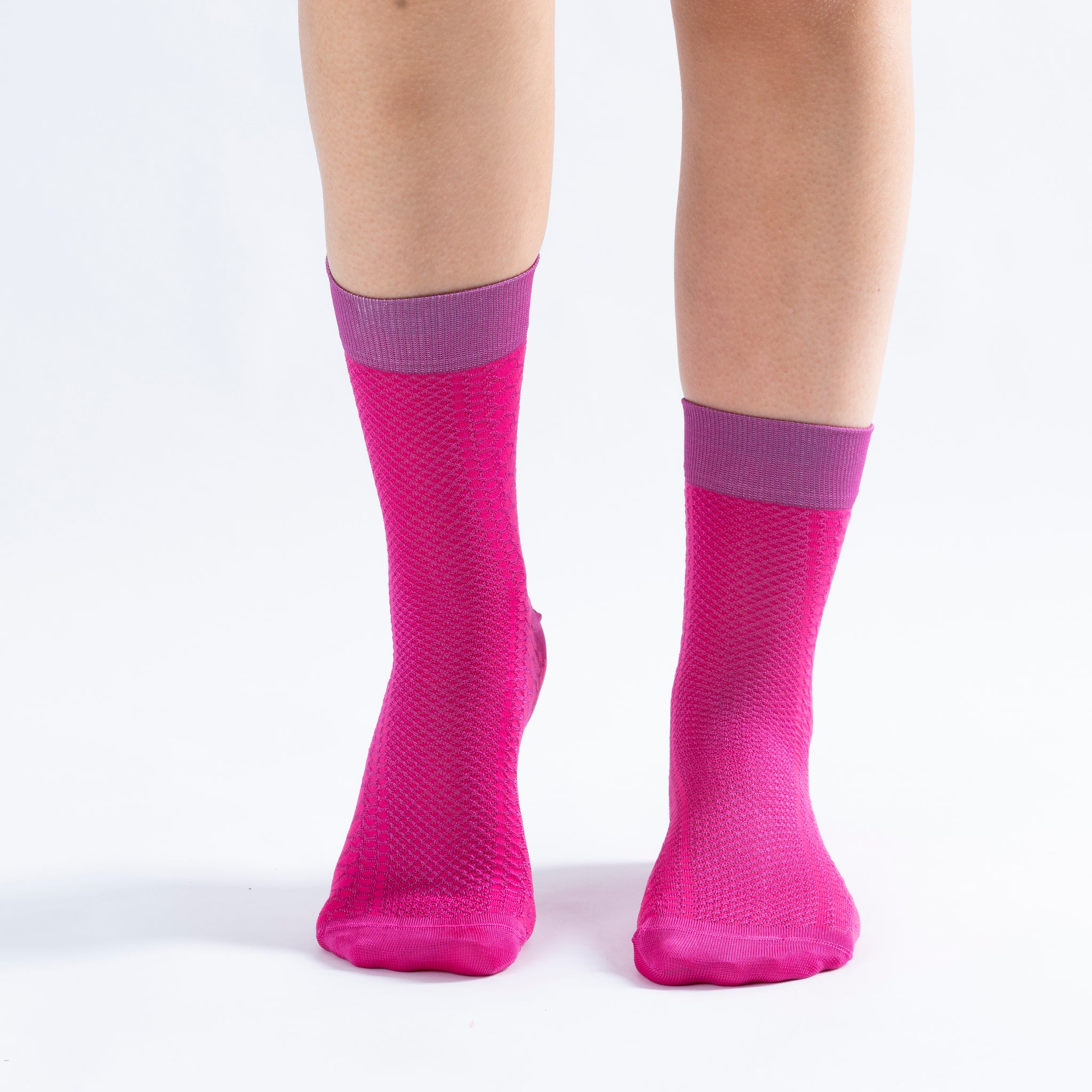 Floss Snack Fushsia High Sock