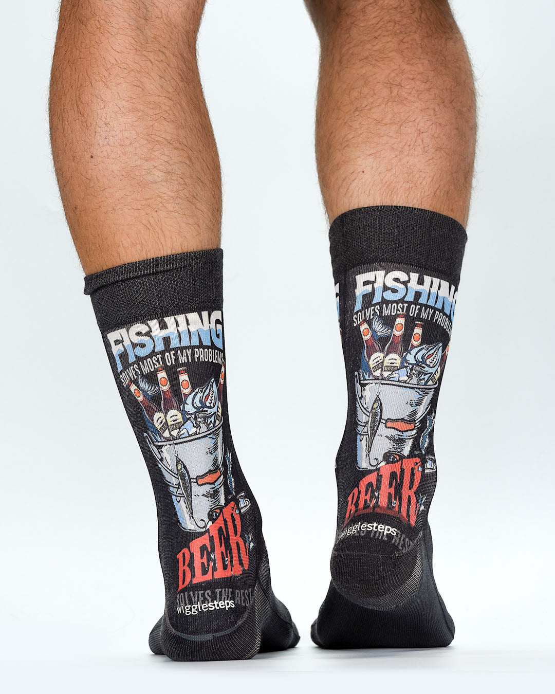 FISHING AND BEER II  Men Socks