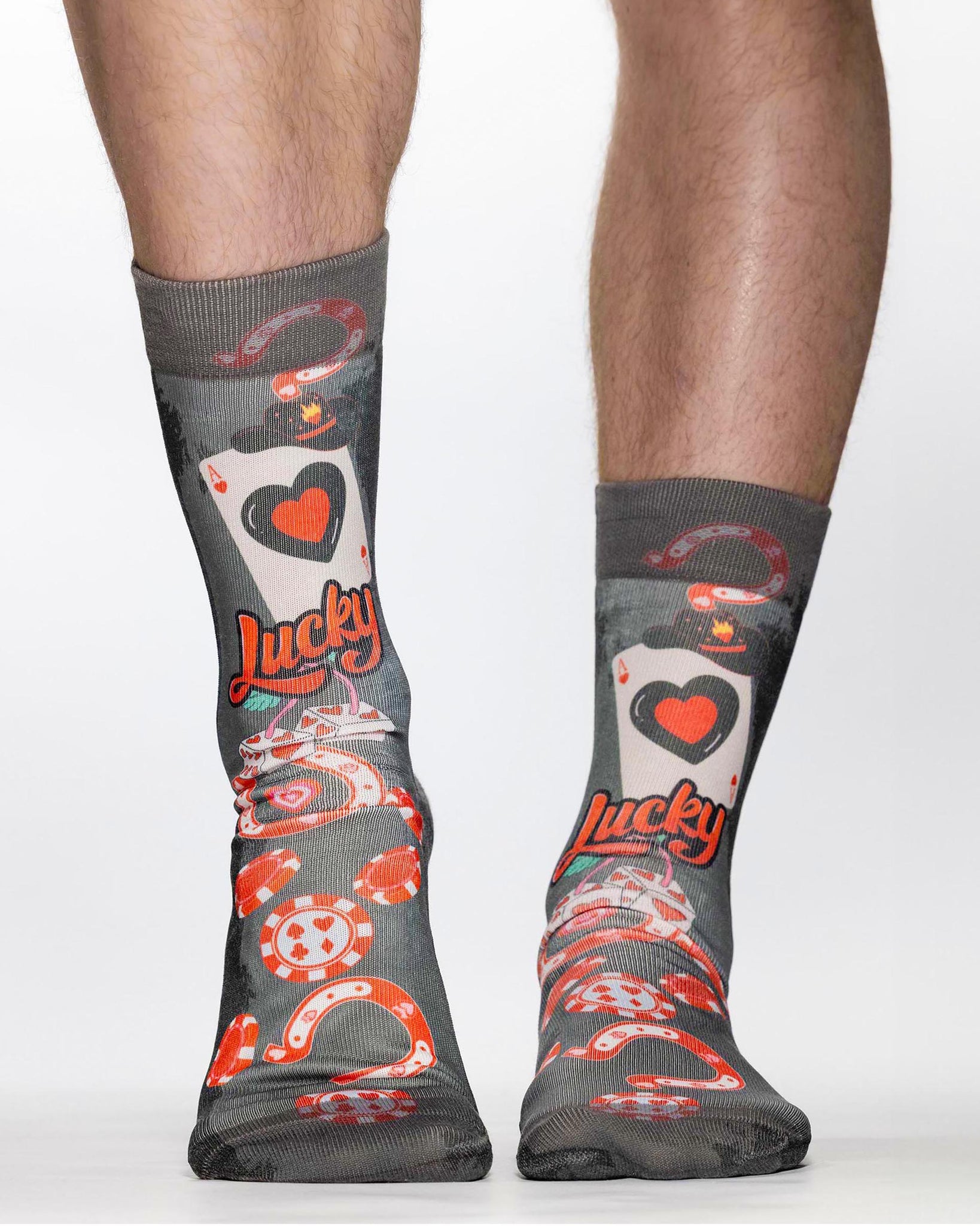 Lucky You Man Sock