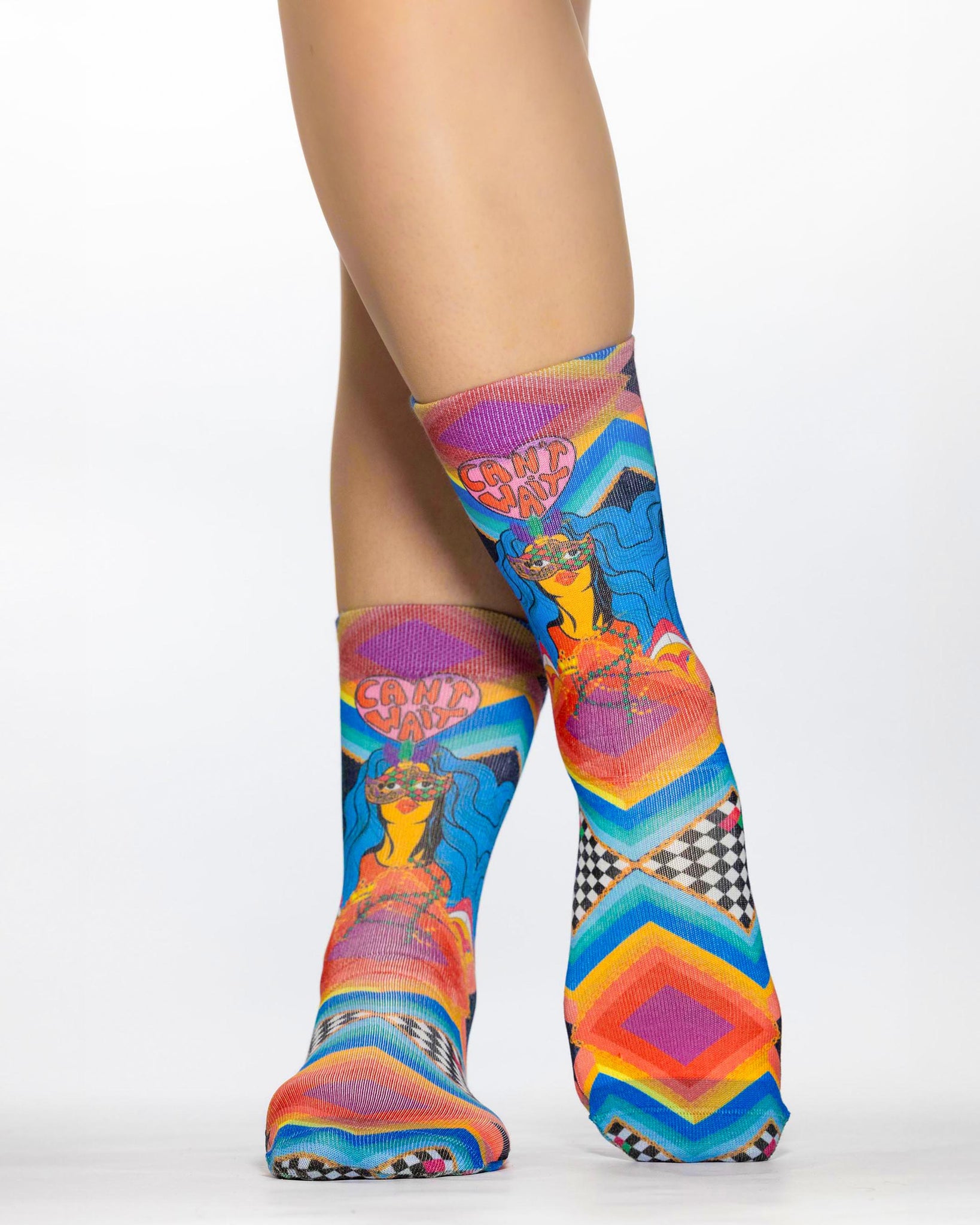 Cant' Wait Lady Sock