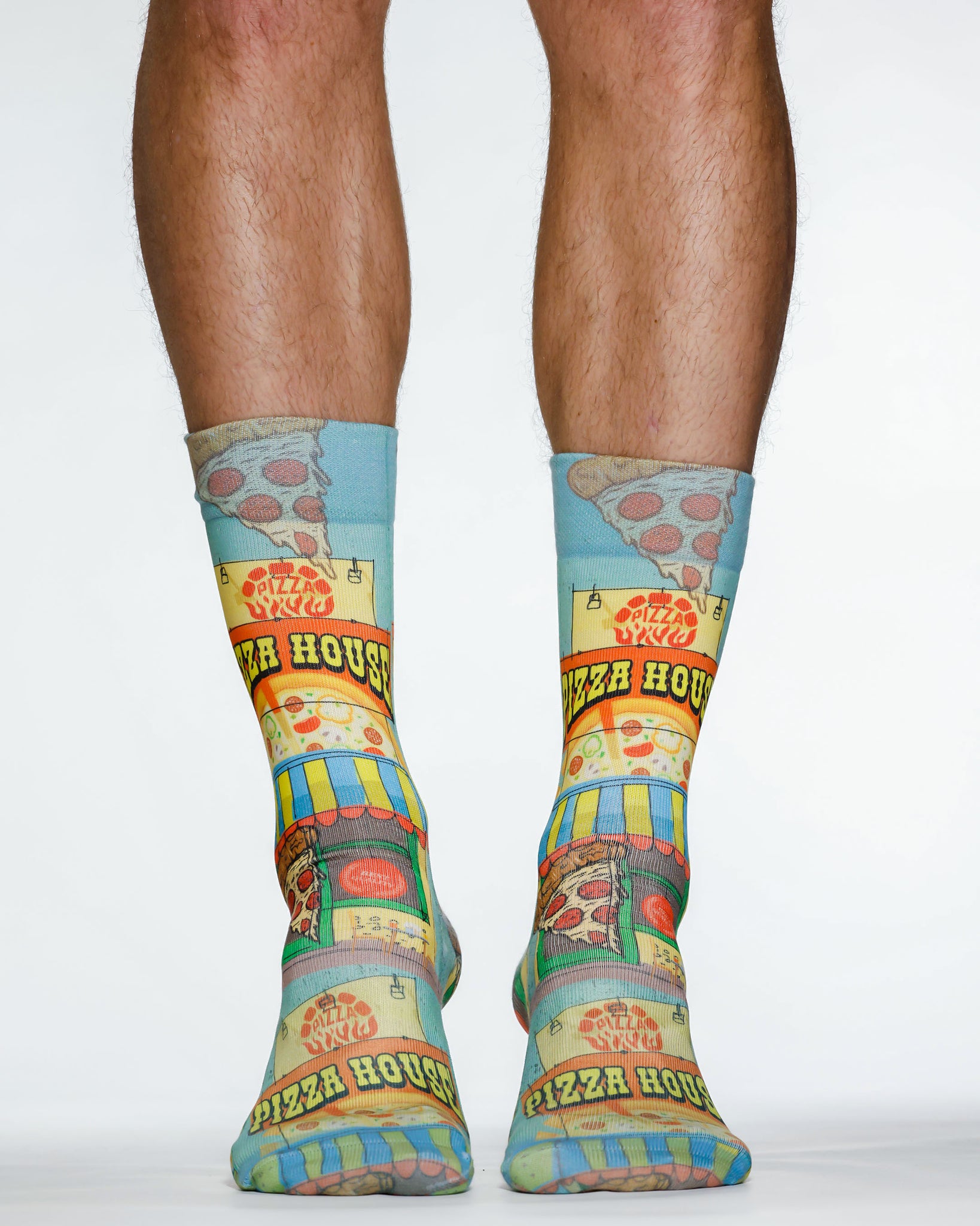 Pizza House Man Sock