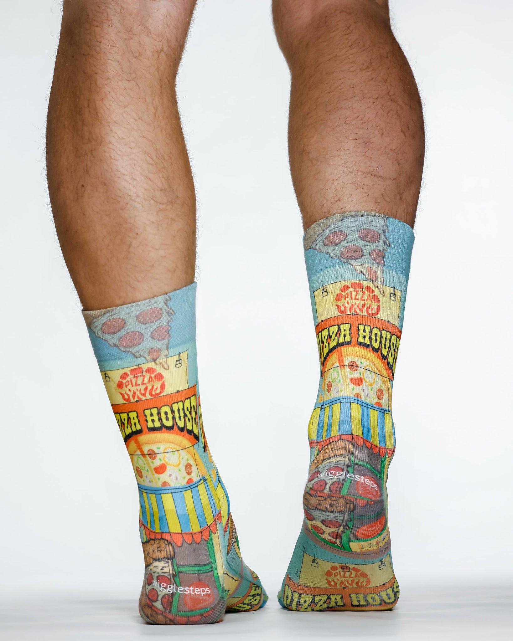 Pizza House Man Sock