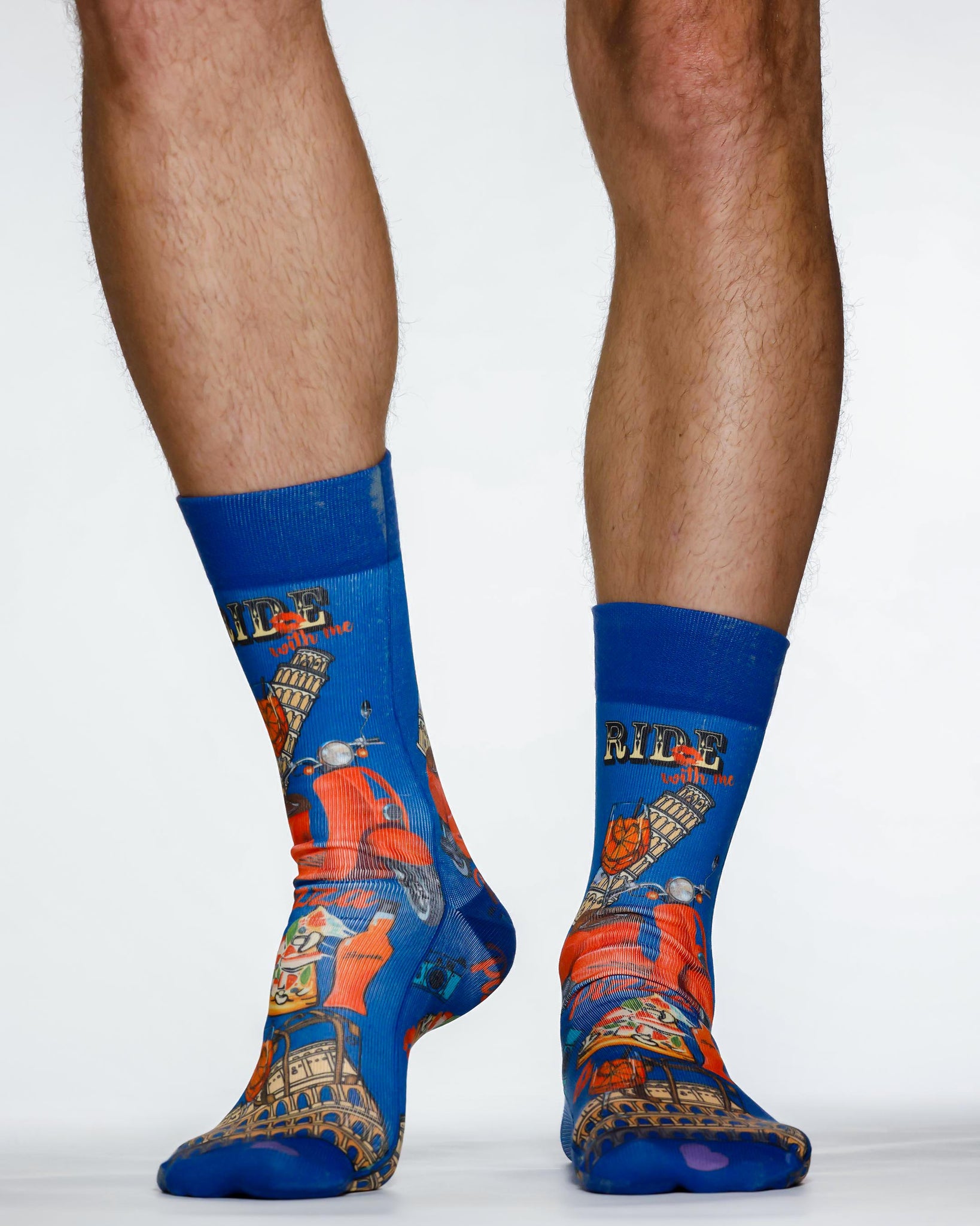 Love Italy Man Sock
