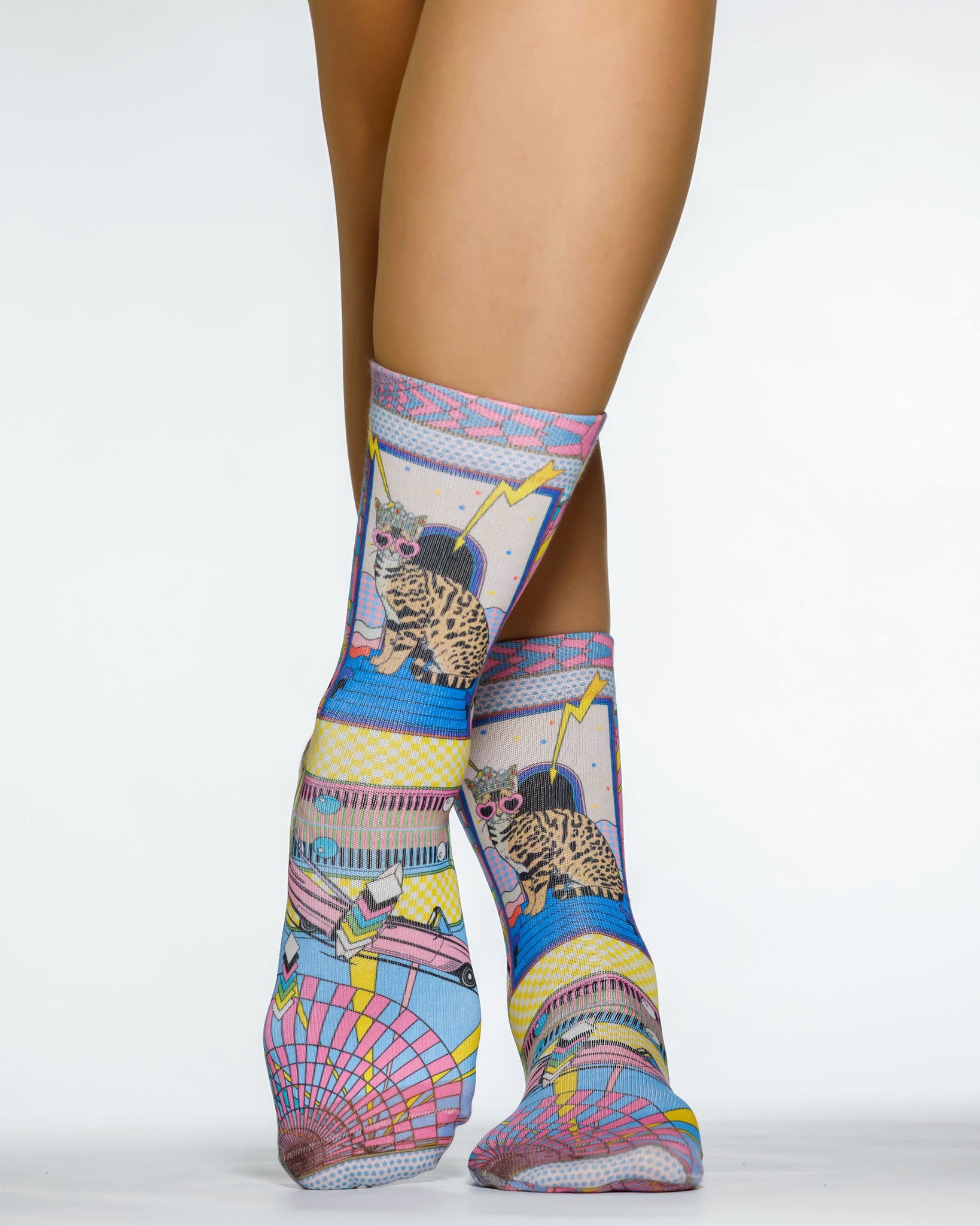 Baverly Cat Lady Sock