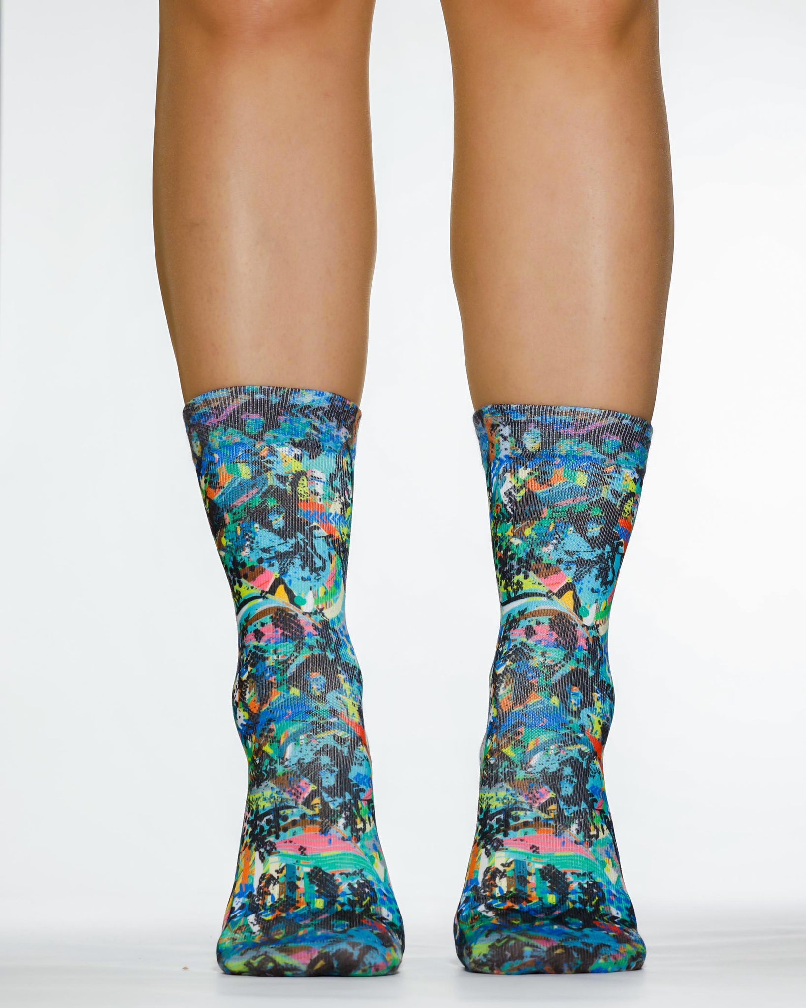 Art Crocodile Lady Sock
