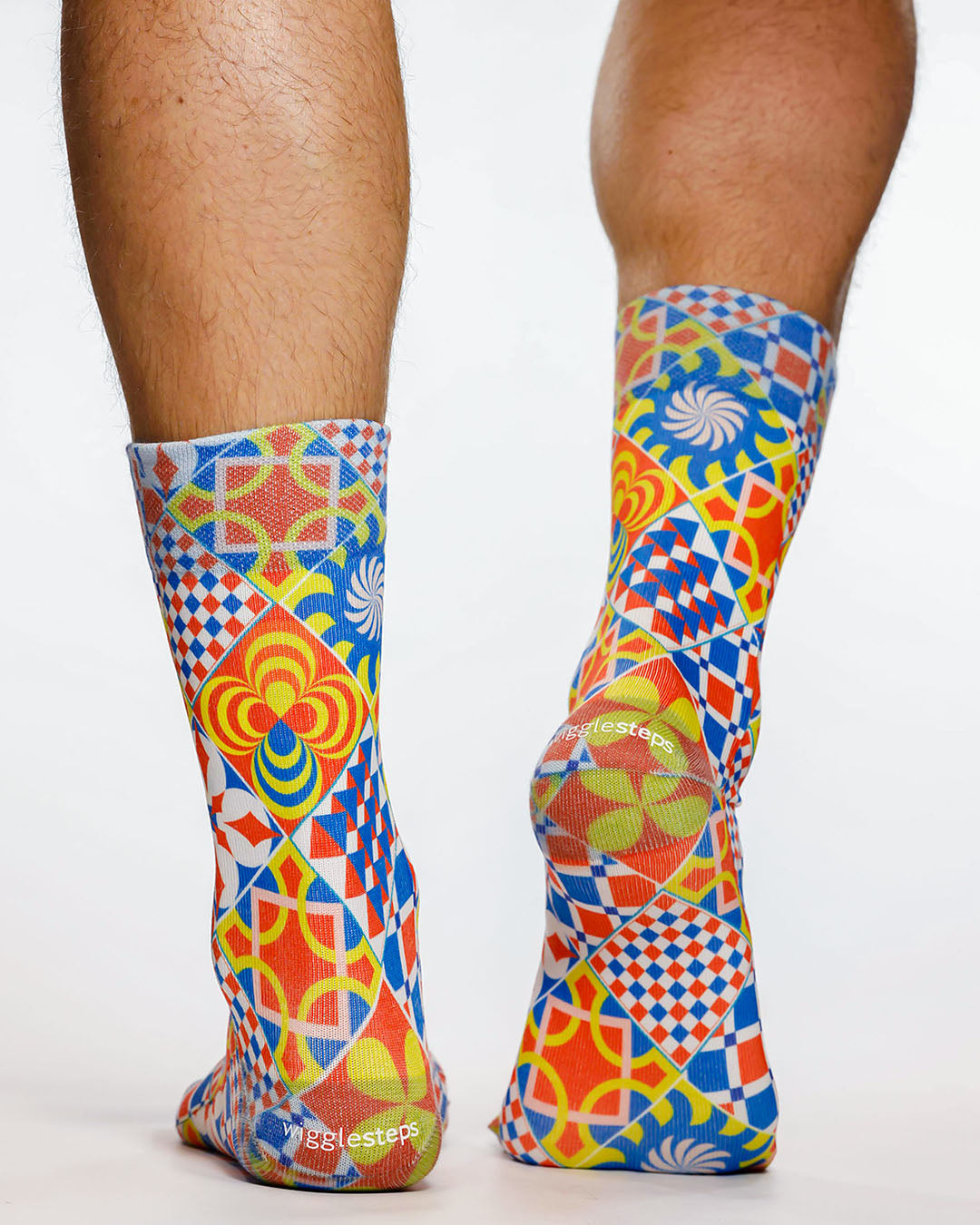 Retro Ceramic Man Sock