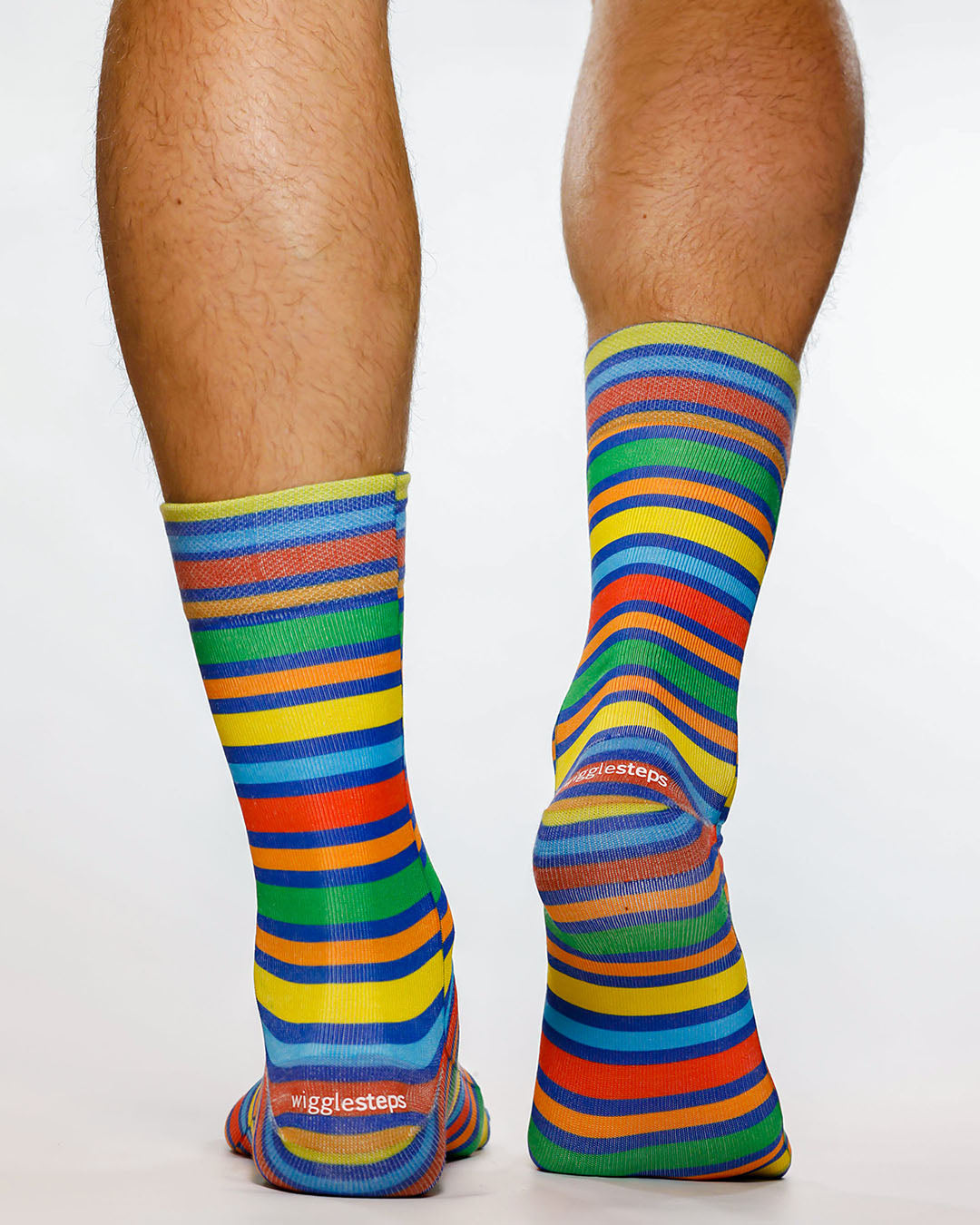 Fun Strips I Man Sock