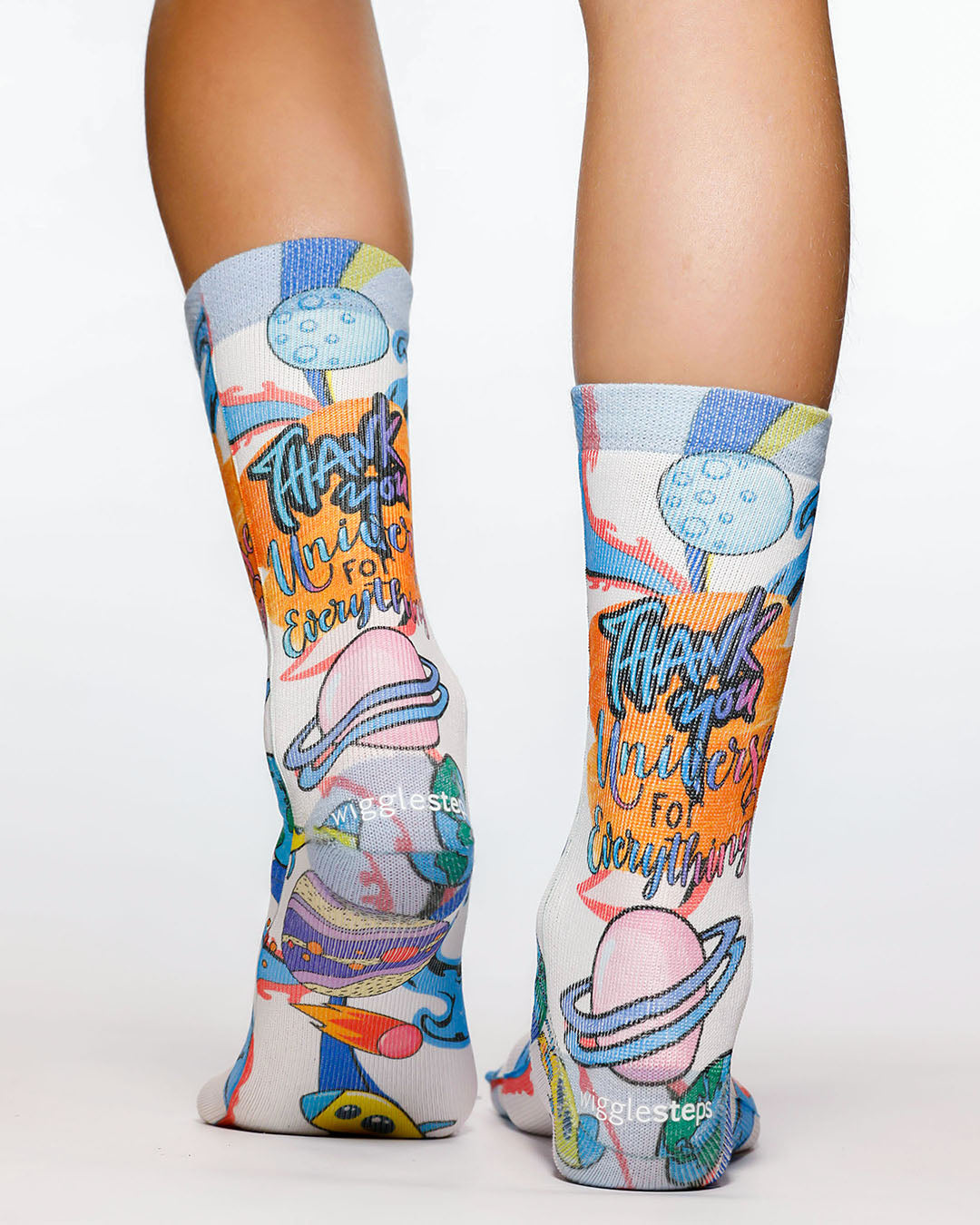 Thanks Universe Lady Socks