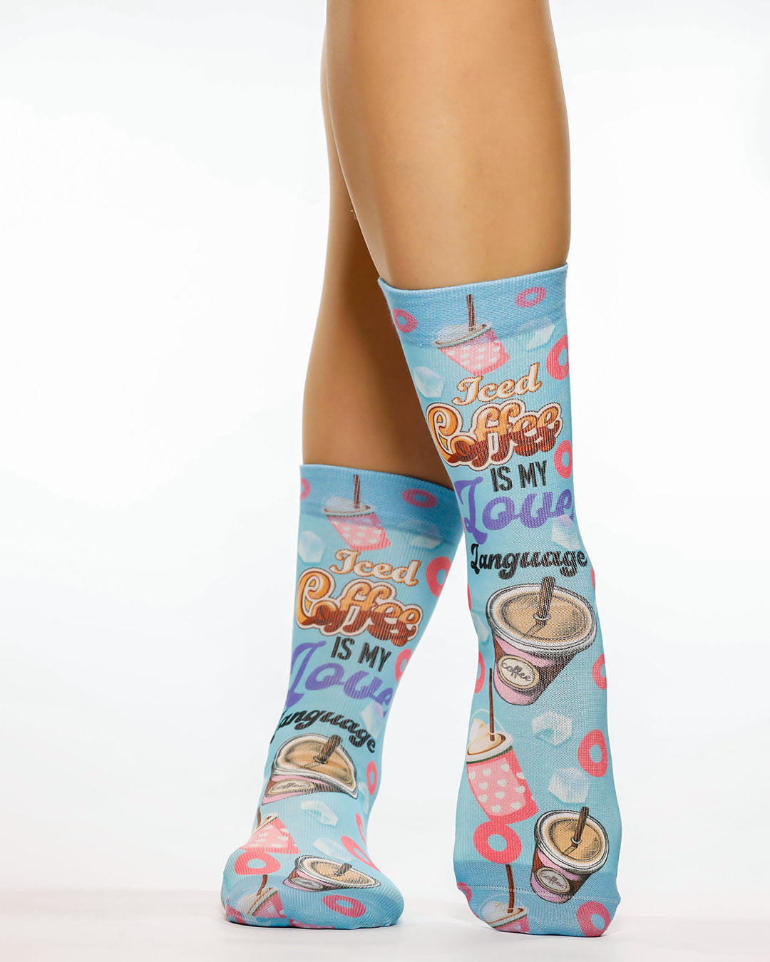 Iced Coffee Lady Socks