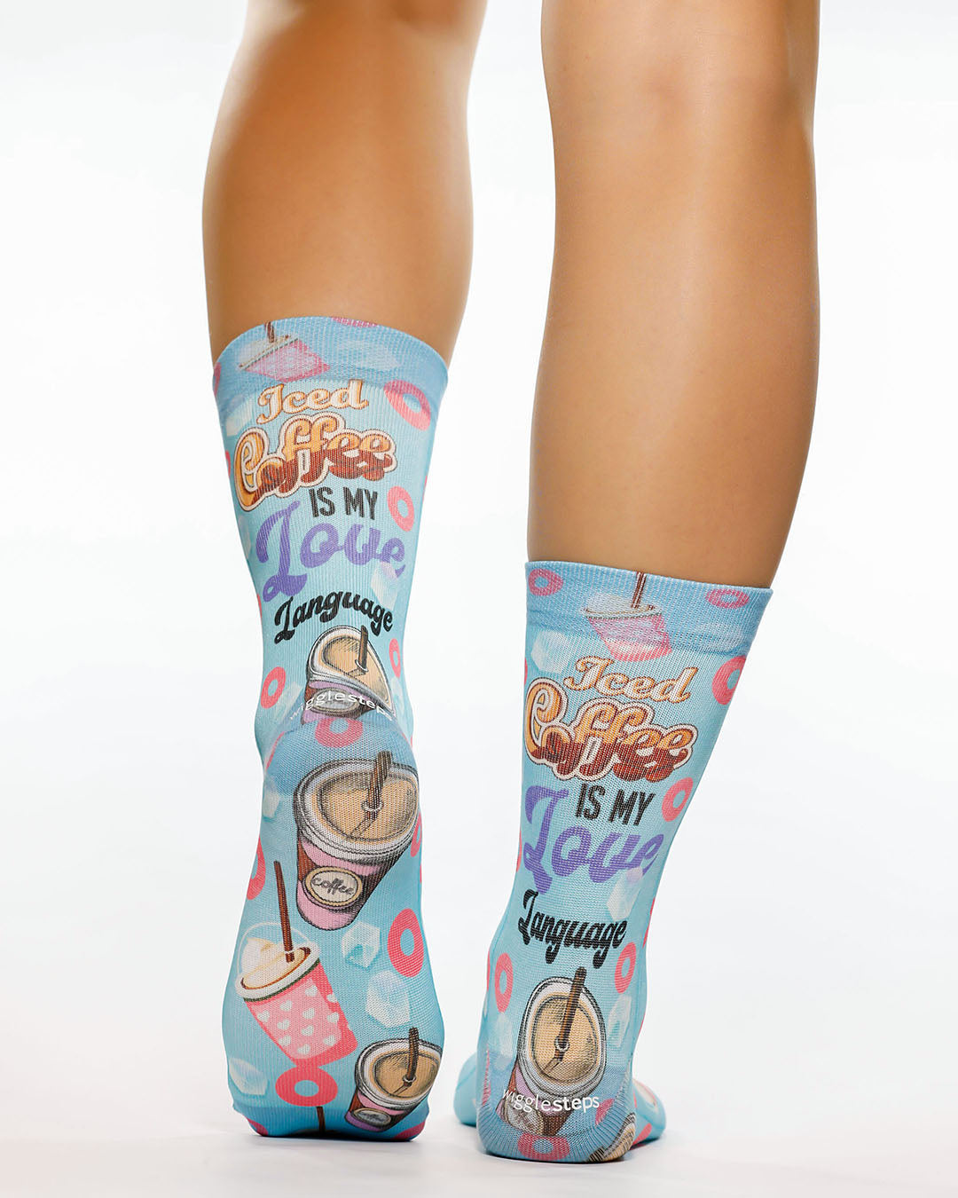 Iced Coffee Lady Socks