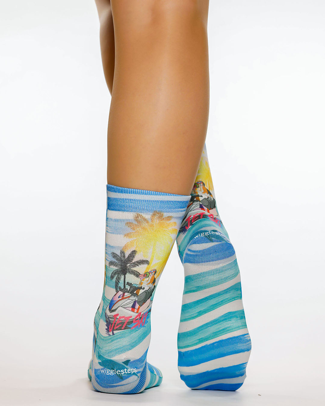 Jet Ski Lady Socks
