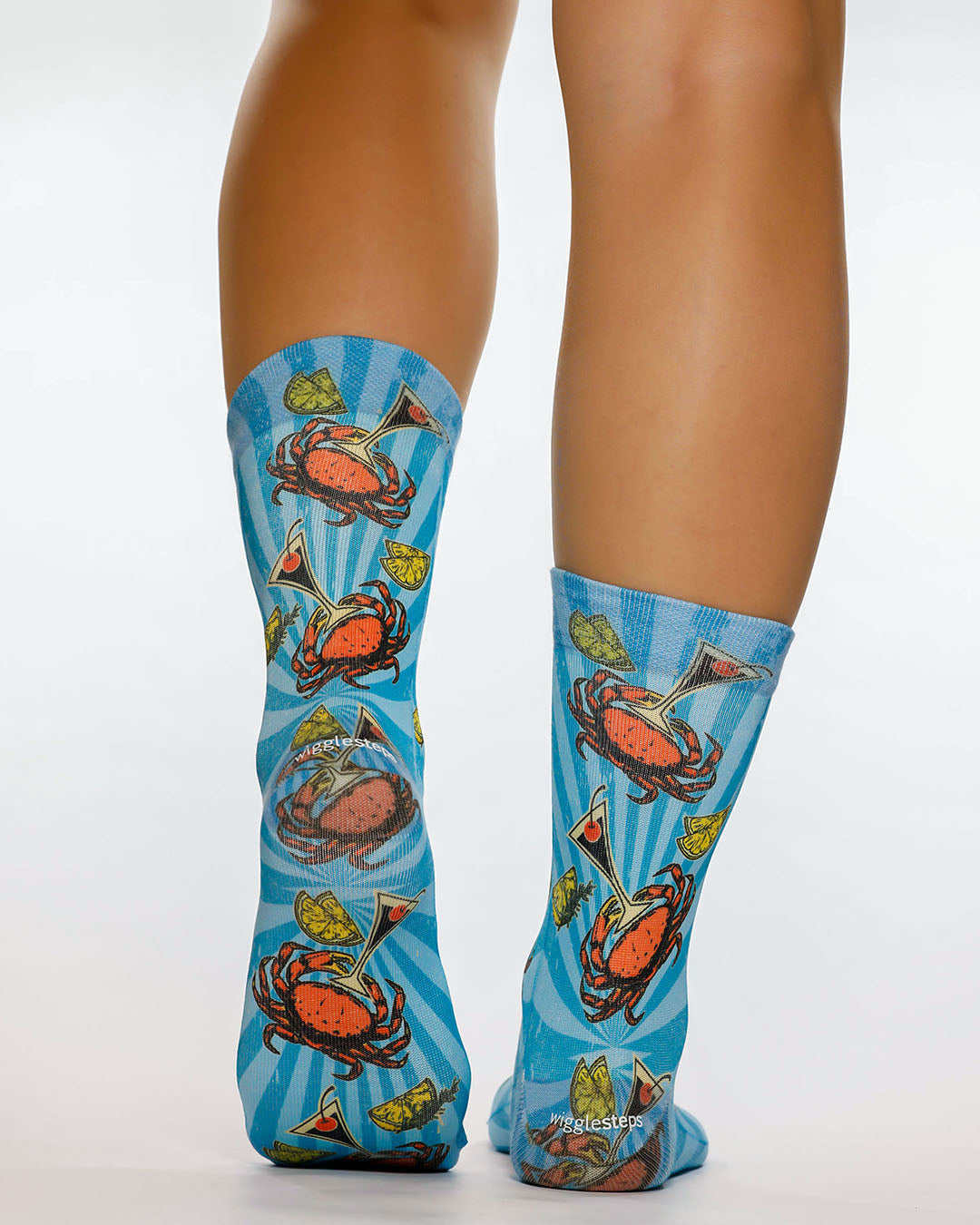 Drunk Crabs Lady Socks