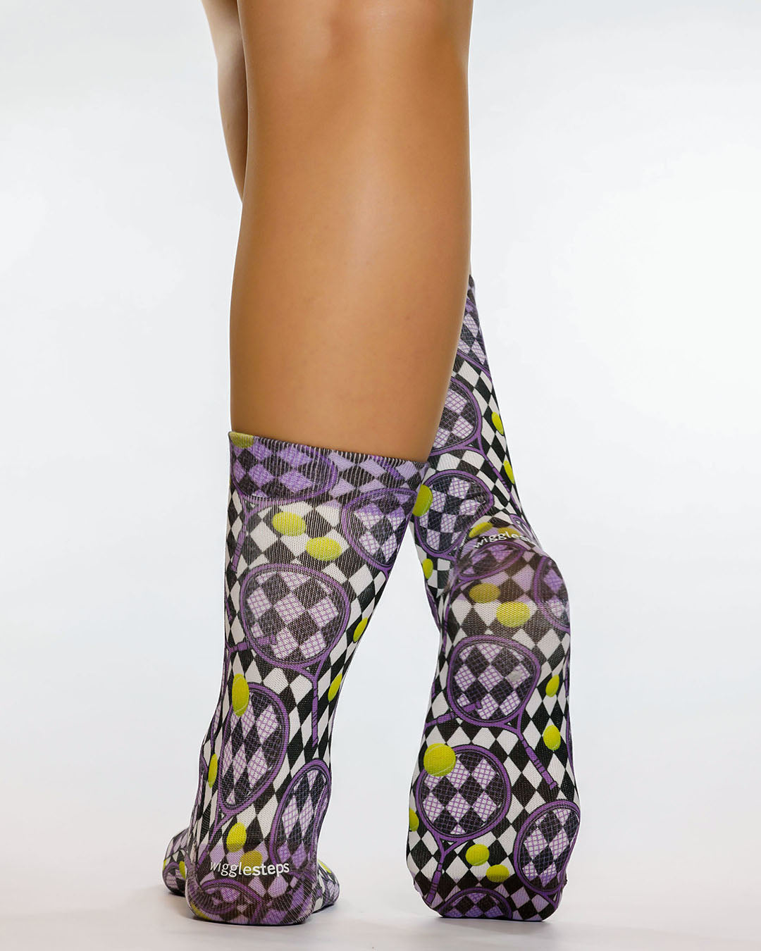 Purple Rocket Lady Socks