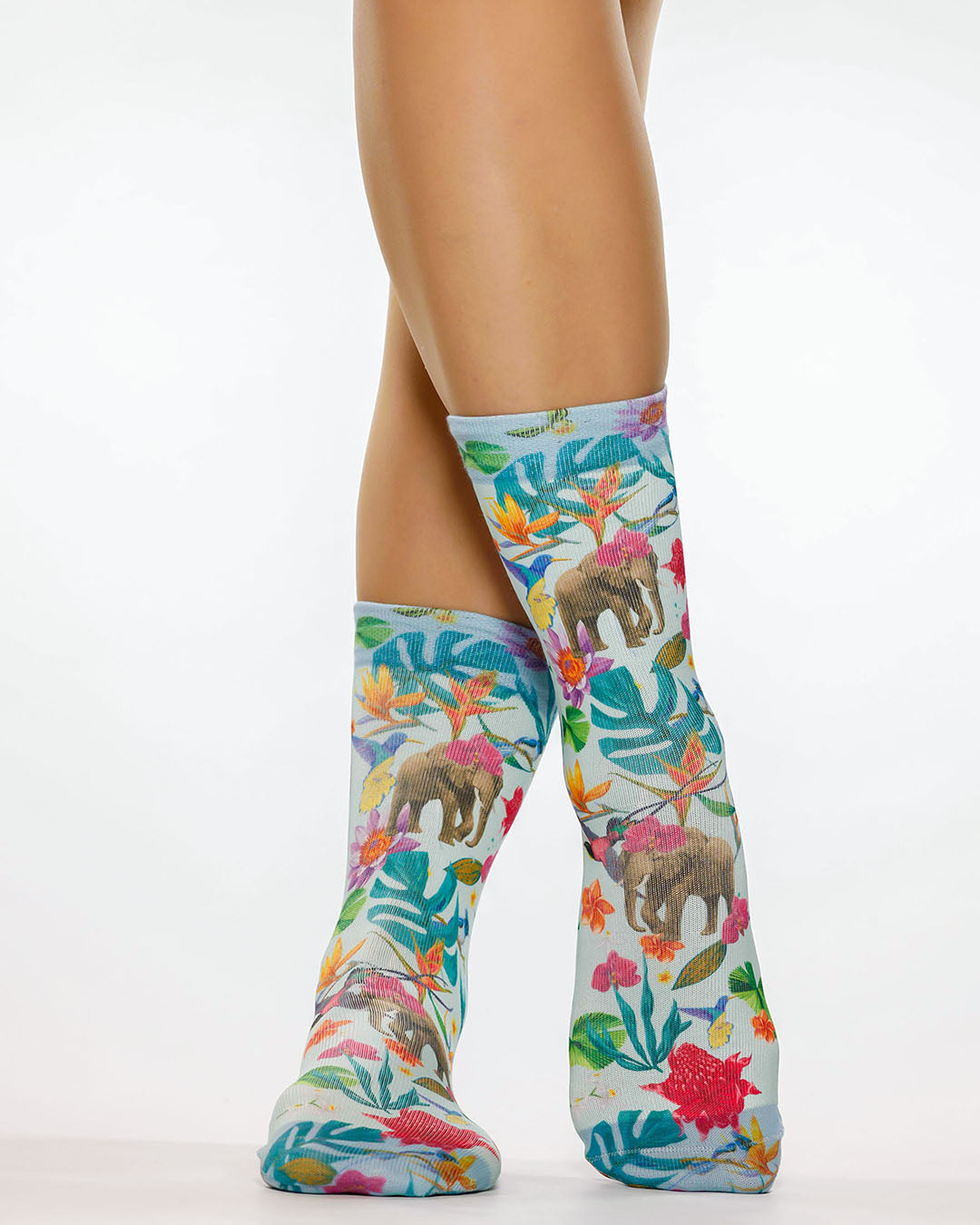Mrs. Elephant Lady Socks