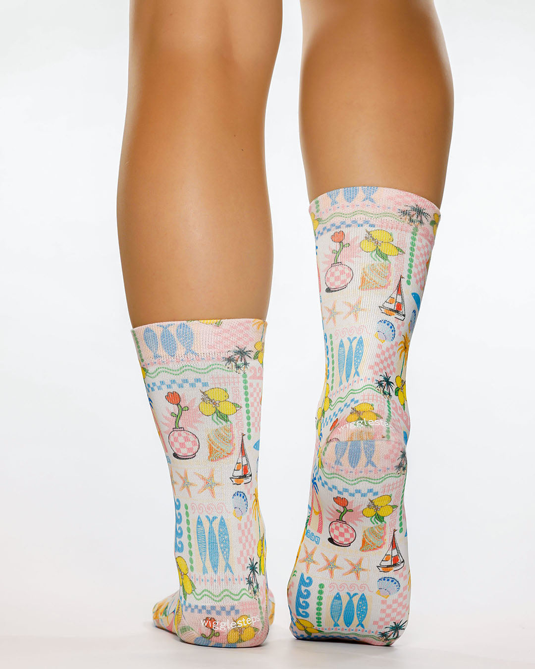 Summer Island Lady Socks