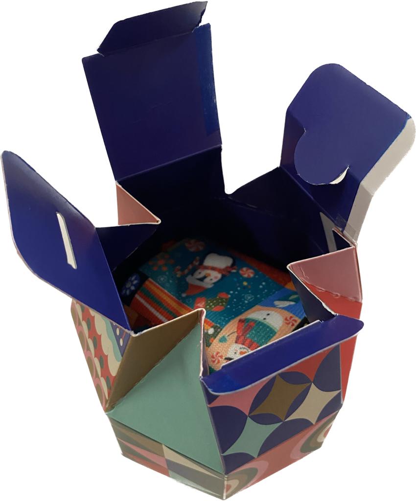 All About Xmas Box Lady Sock