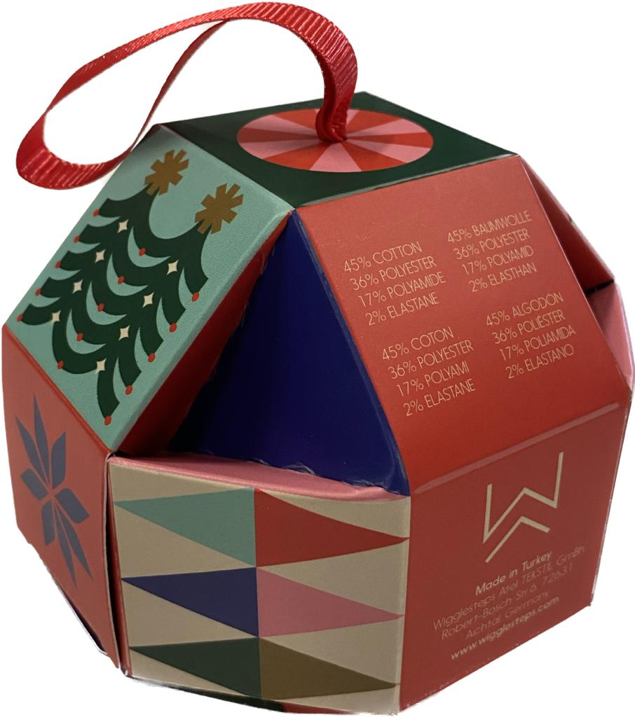 All About Xmas Box Lady Sock