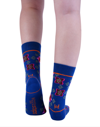 STARRY FLOWERS I Knitted Socks