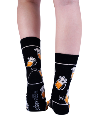 BEER CHEERS Knitting Socks
