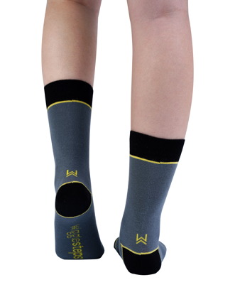 SHADOW CAT Knitting Socks