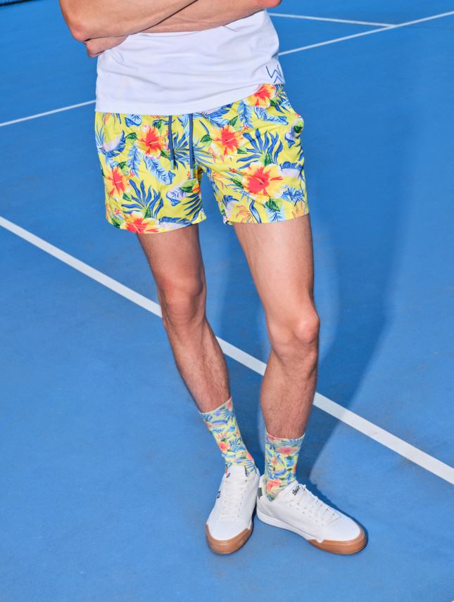 Colored Beach Man Short