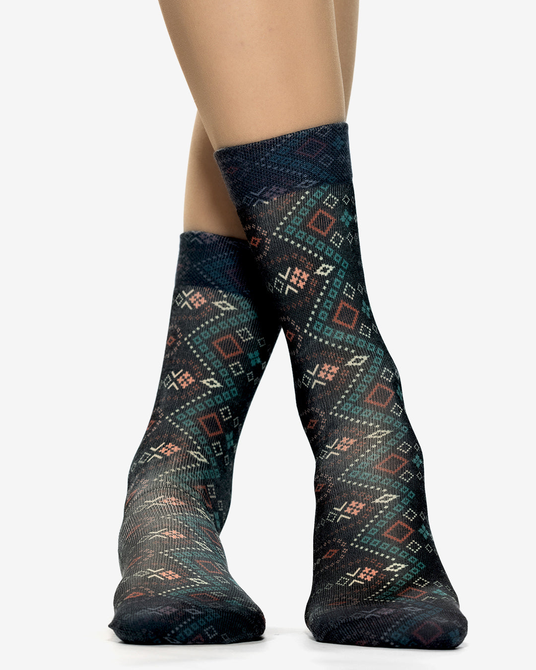 CROSS STICH Lady Socks