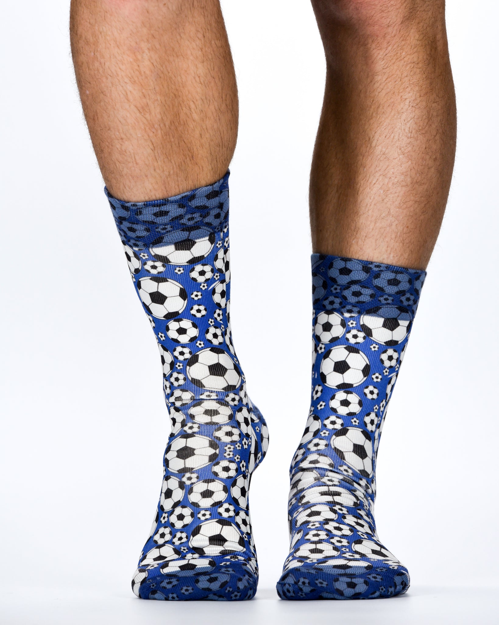 Football Blue Man Sock