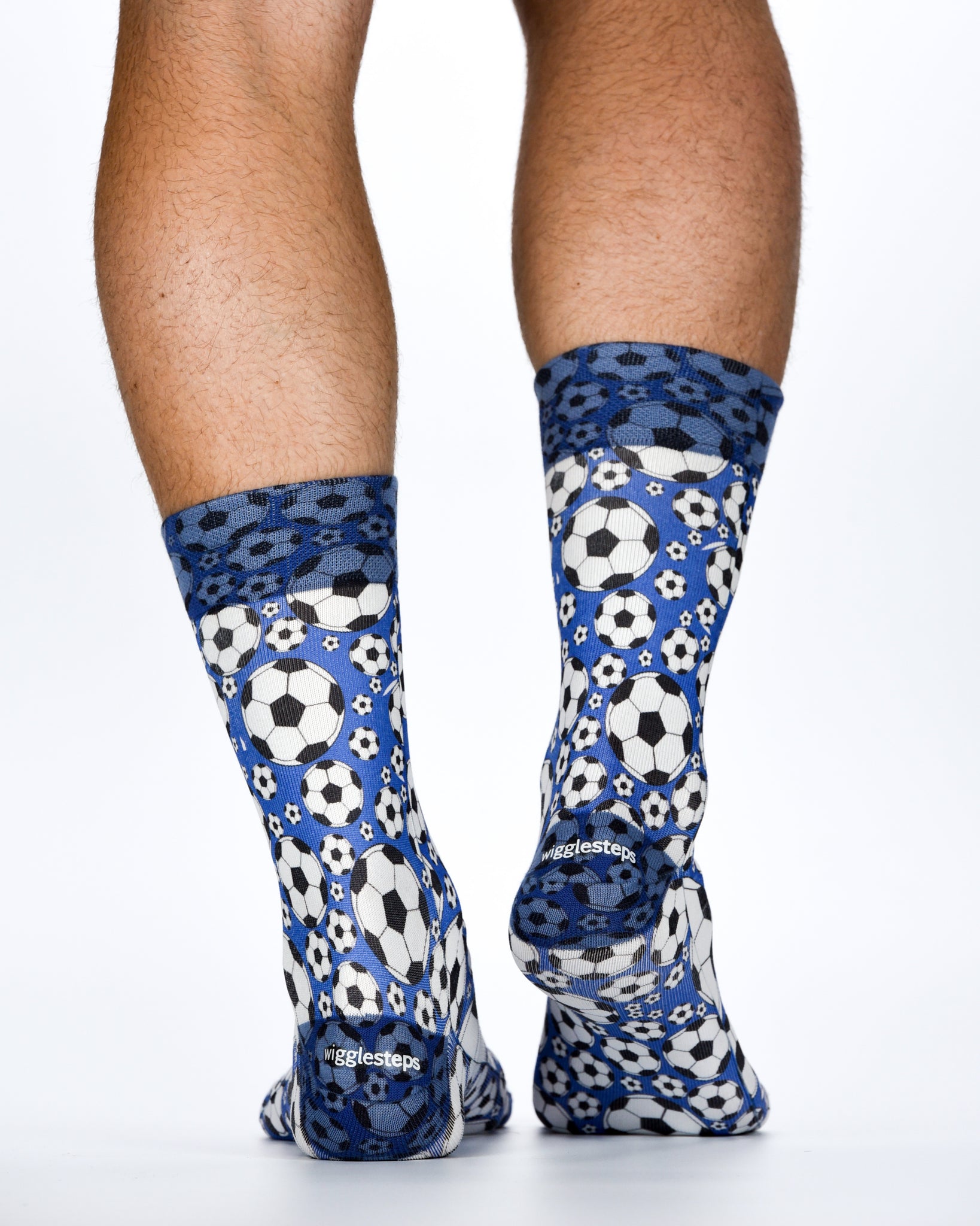 Football Blue Man Sock