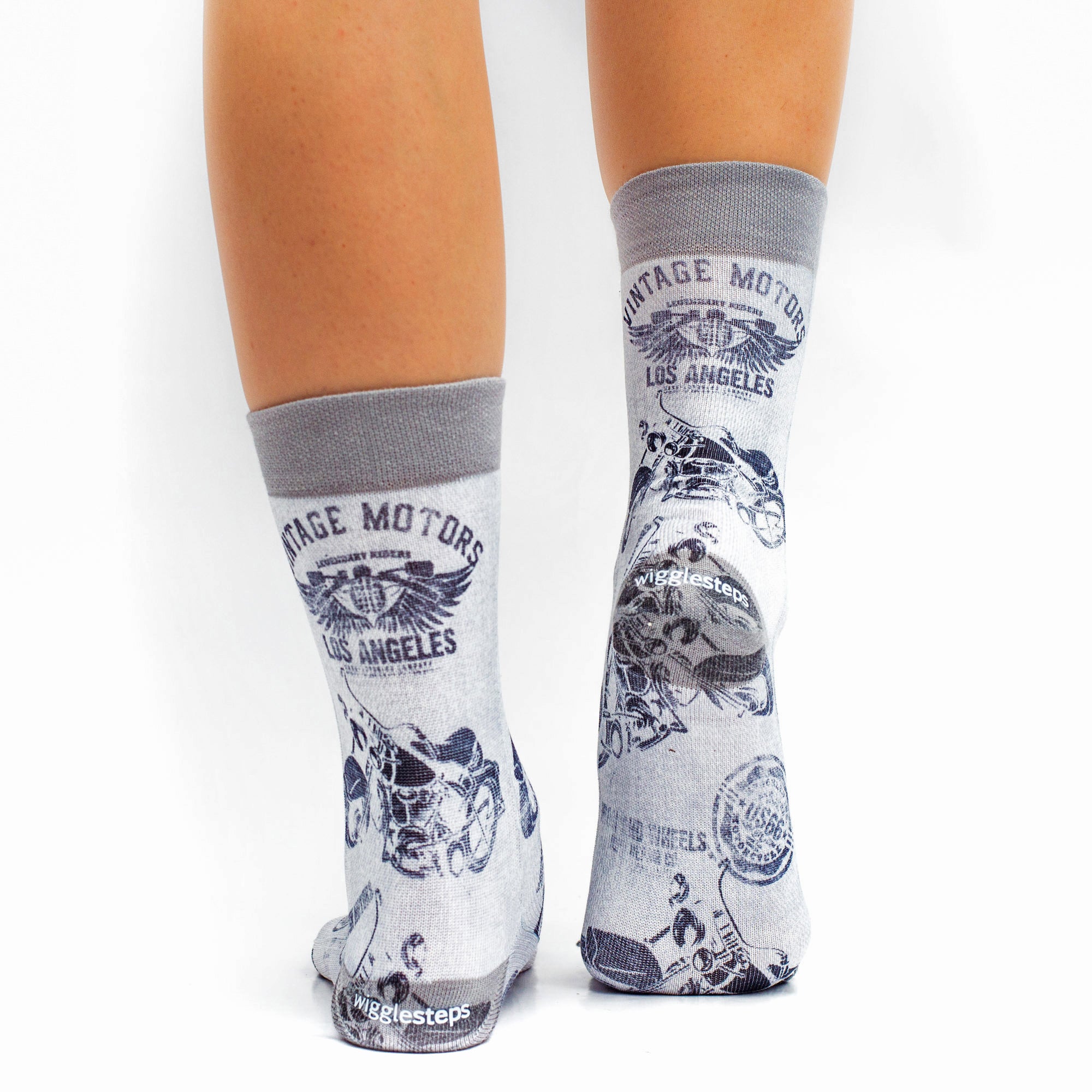 Vintage Motors Lady Sock