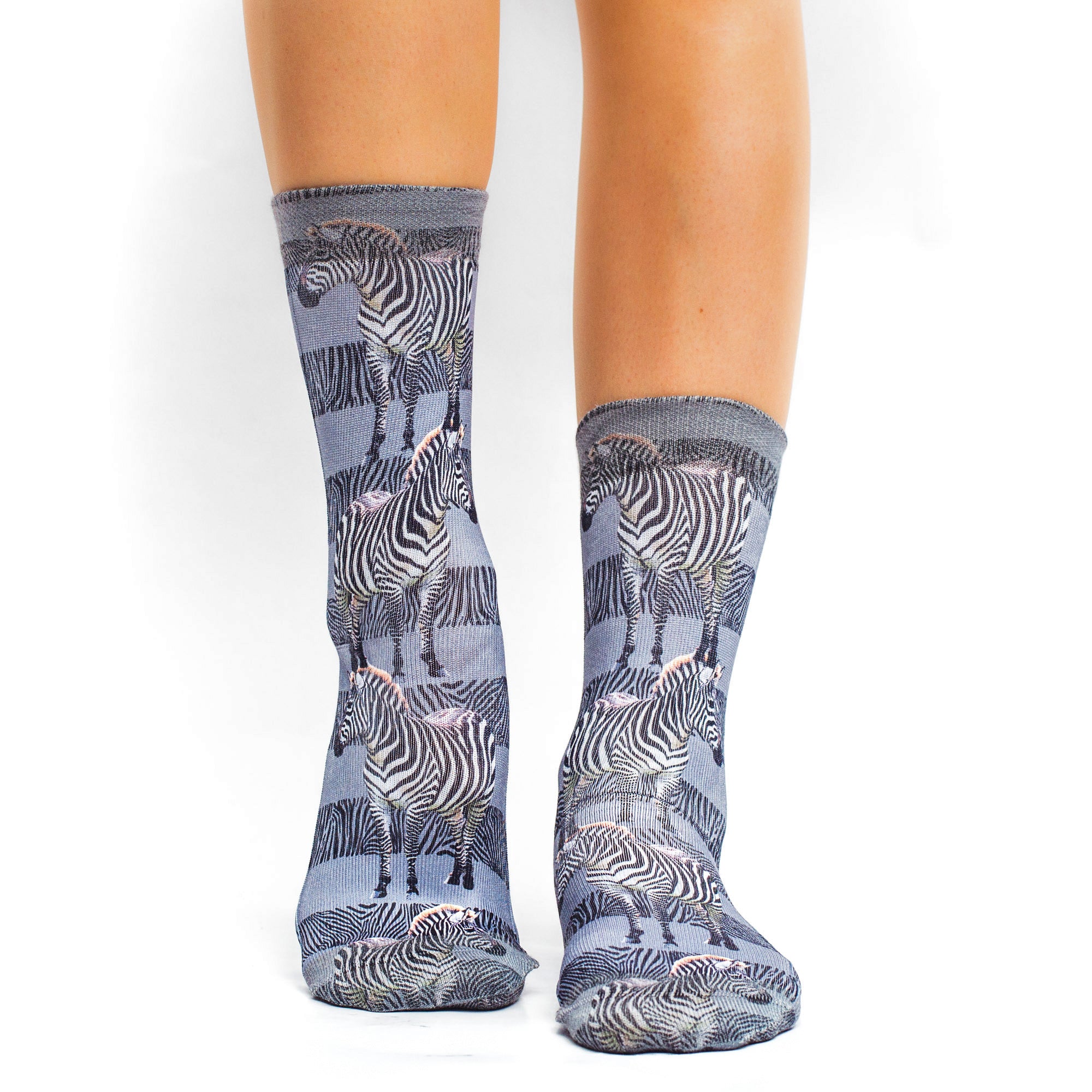 Zebra Stripes Lady Sock