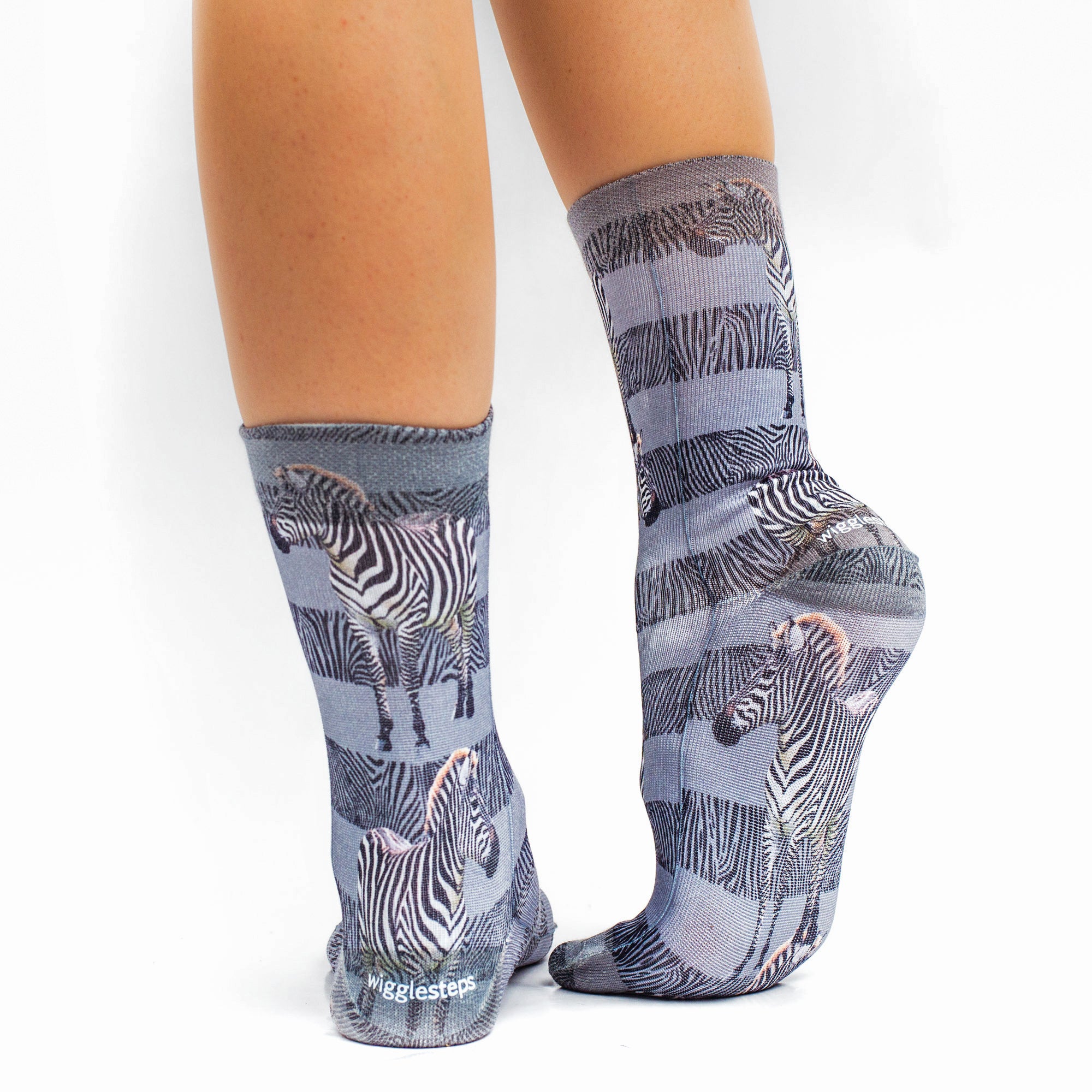 Zebra Stripes Lady Sock
