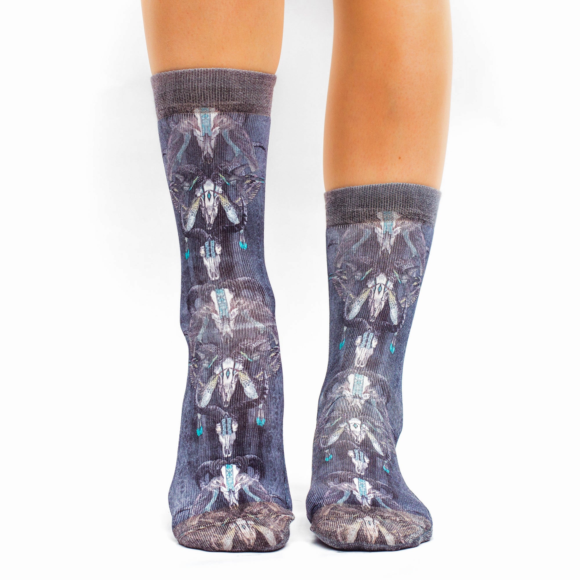 Ram Horn Lady Sock