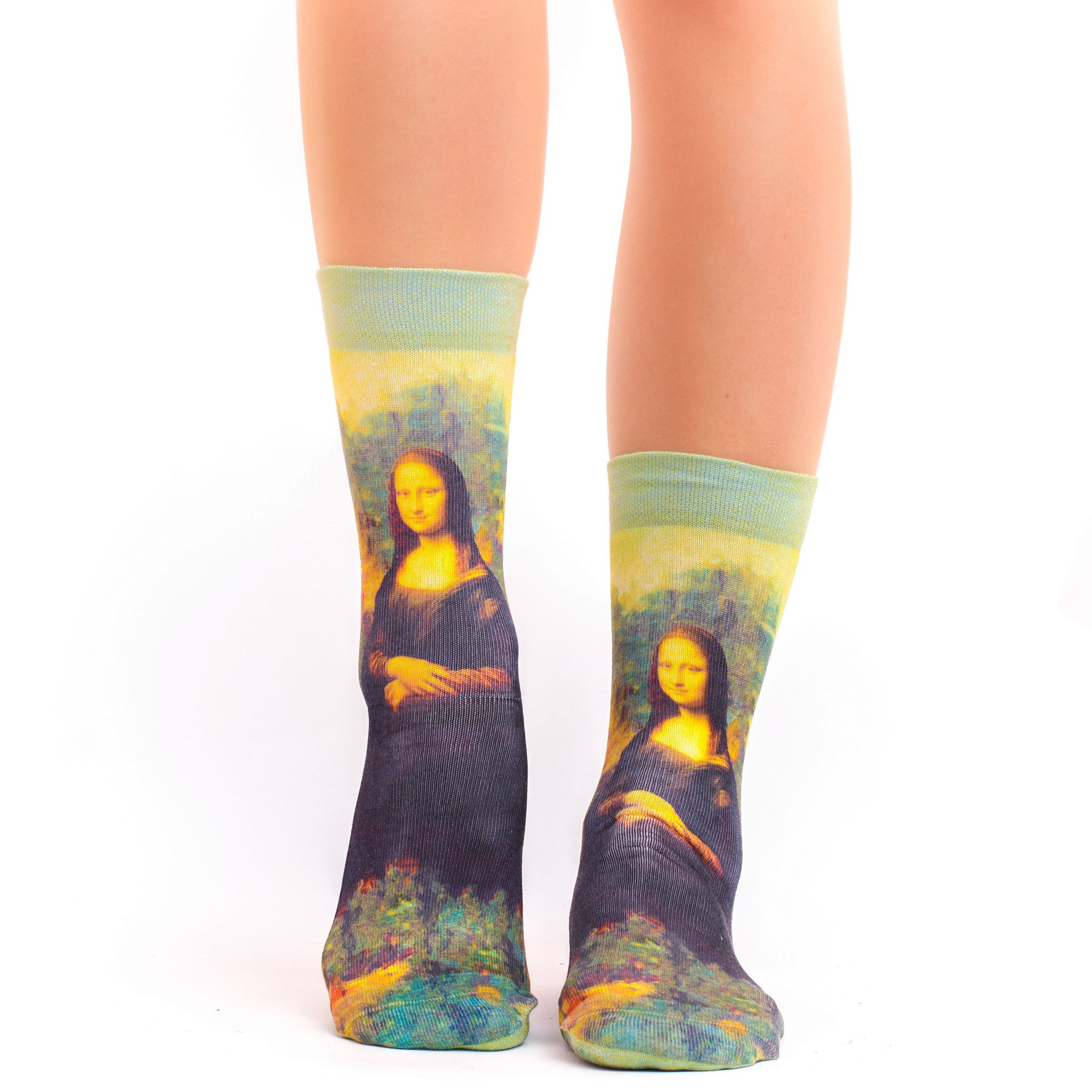 Mona Lisa Lady Sock