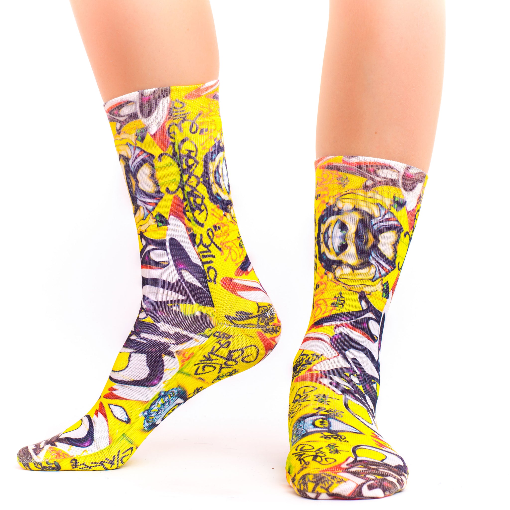 Graffitti Art I Lady Sock