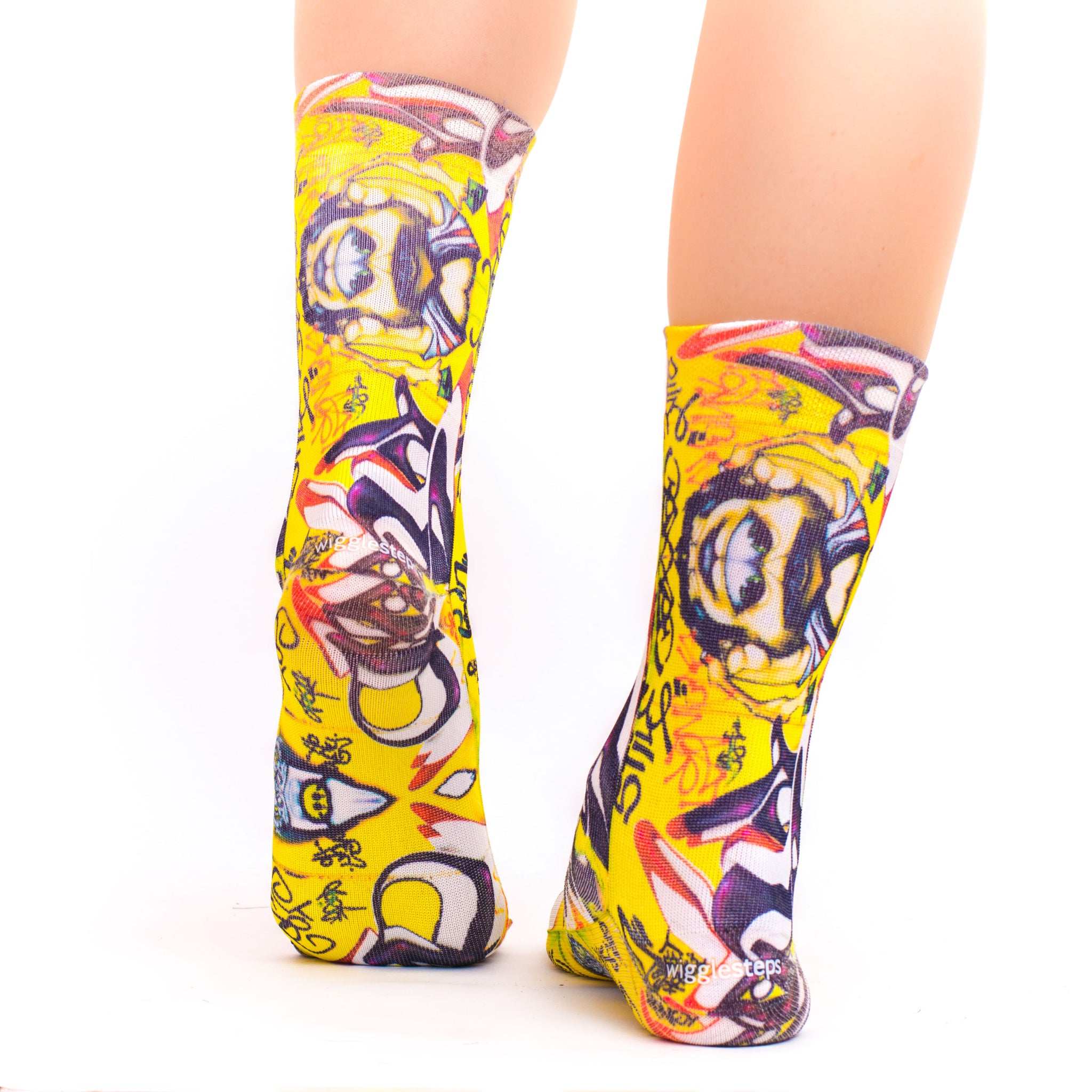 Graffitti Art I Lady Sock