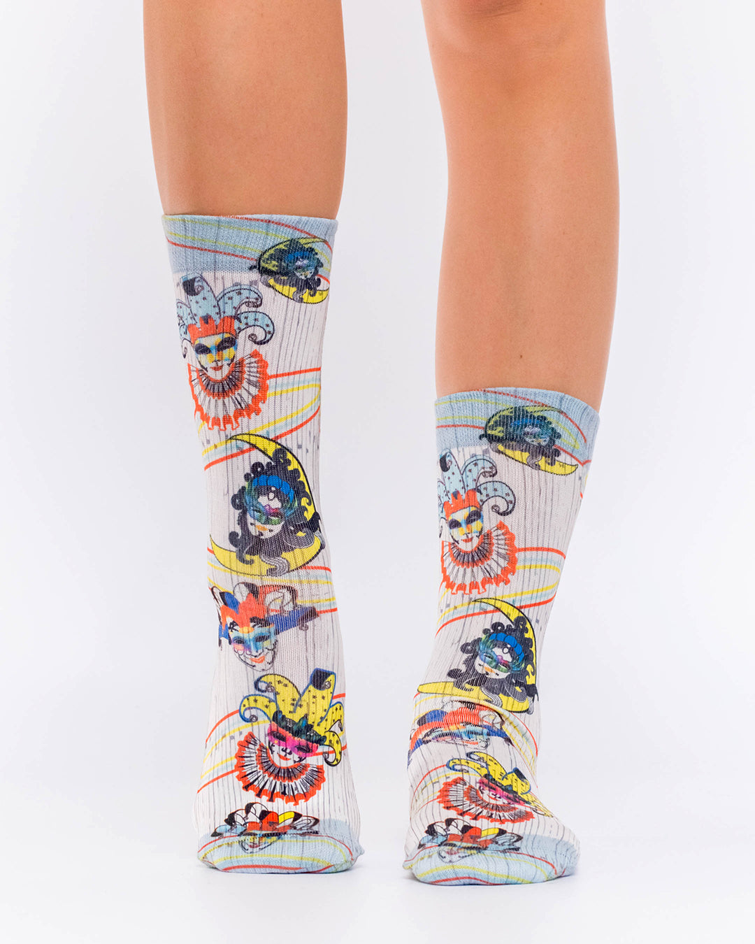 Funny Clowns II Lady Sock