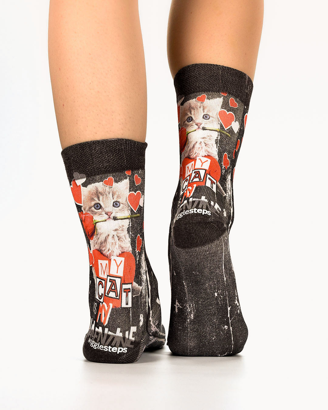 Lovely Cat Lady Sock