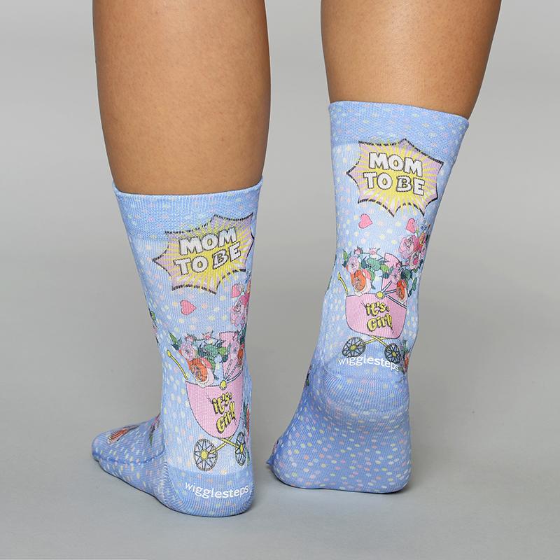 Mom To Be Girl Lady Sock
