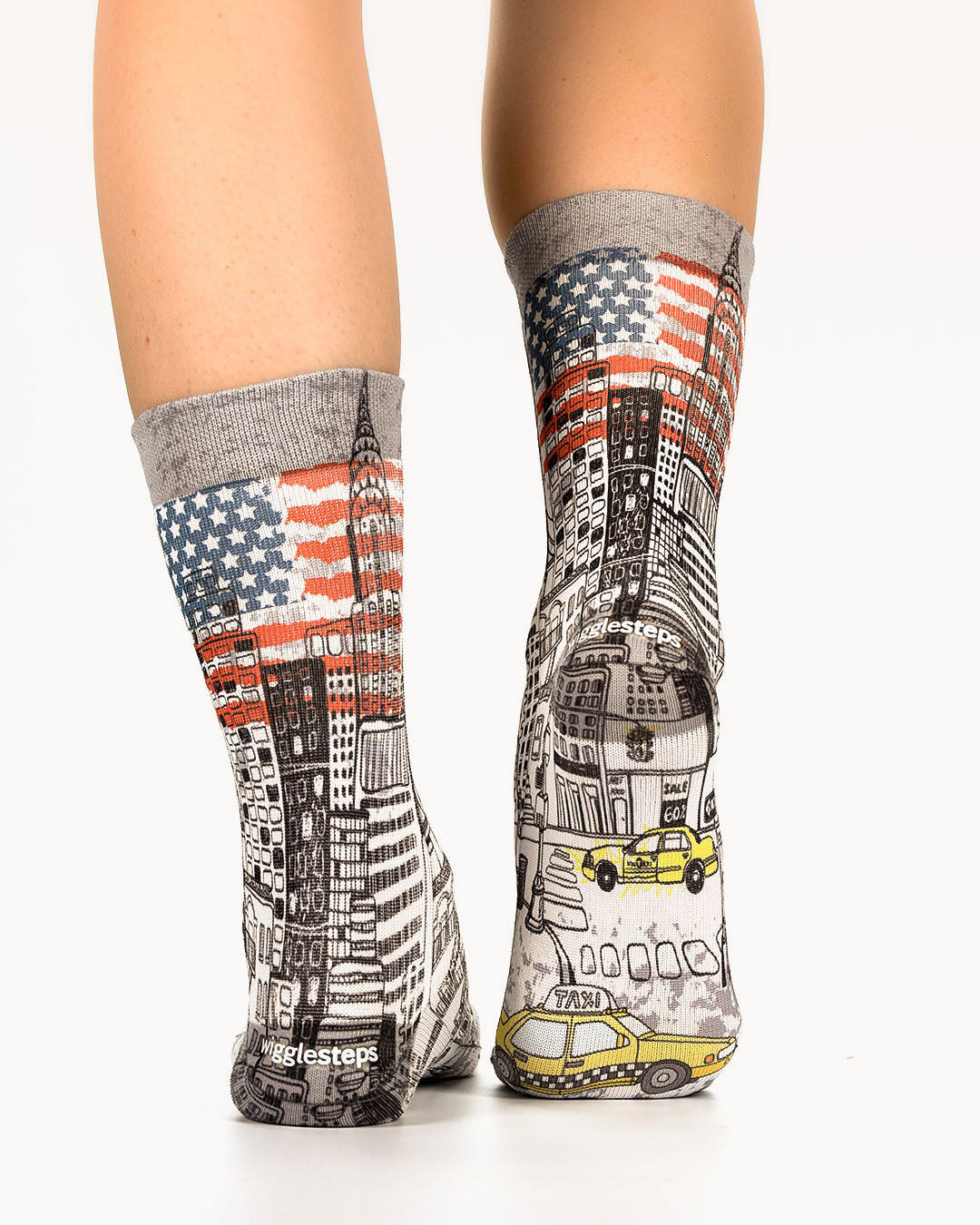 Nyc Street  Lady Sock
