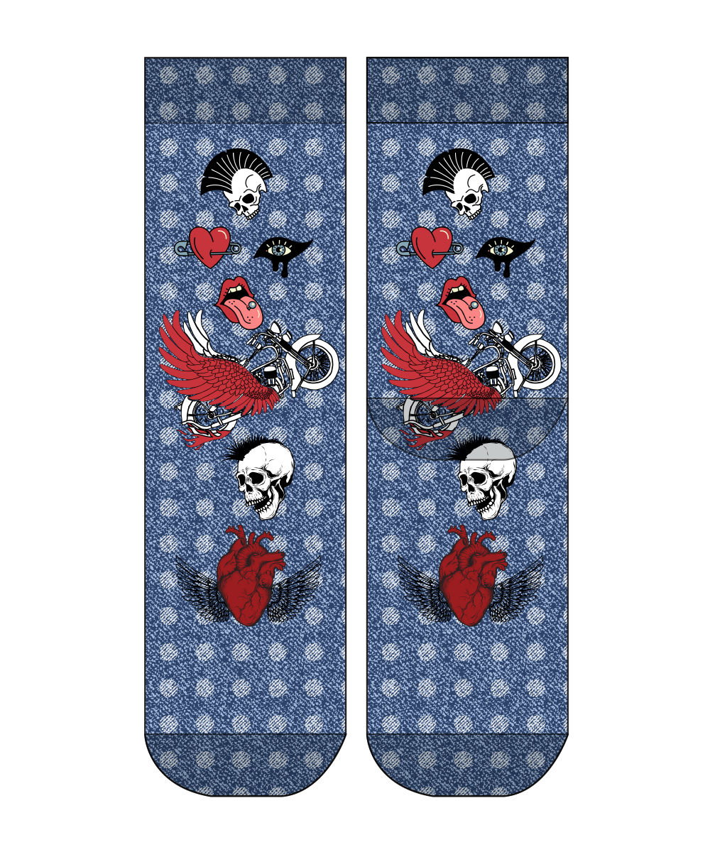 Not Dead Lady Sock