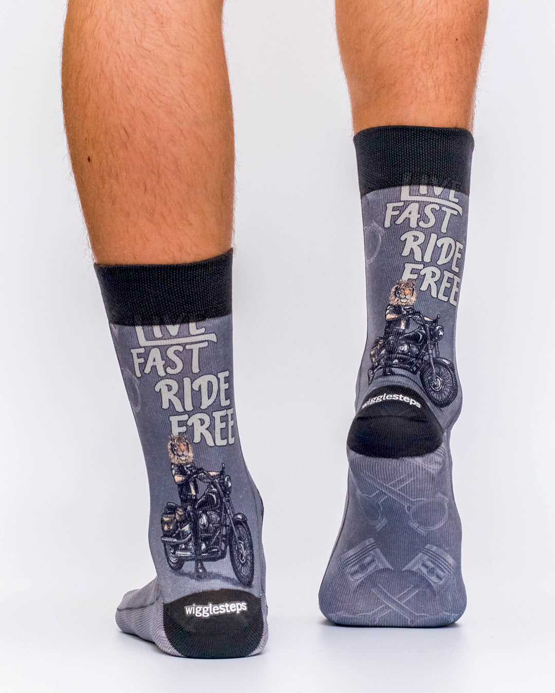 Tiger Motor Rider Men Sock